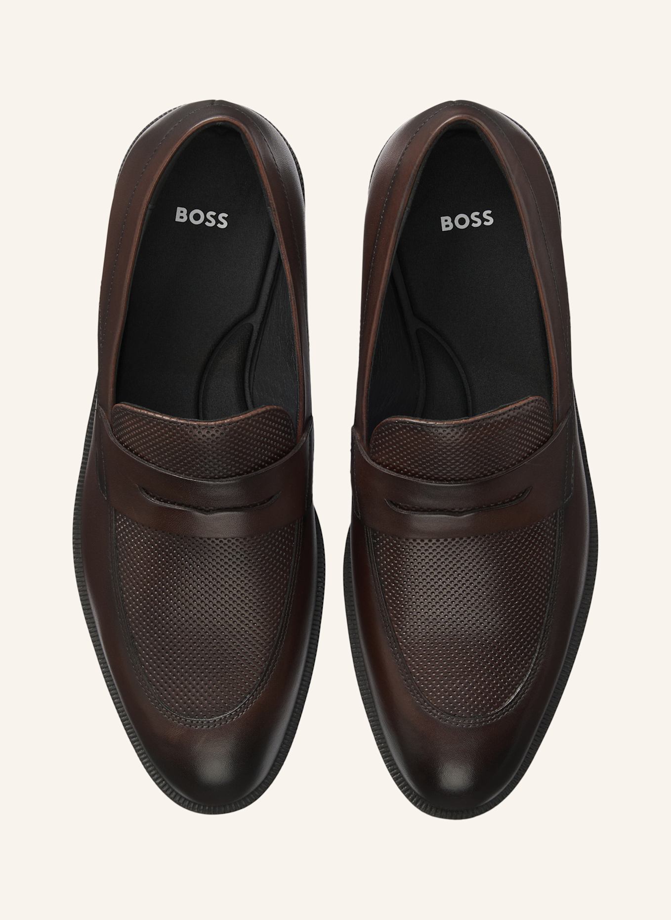 BOSS Casual Slipper TAYIL_LOAF_BUPF: DUNKELBRAUN