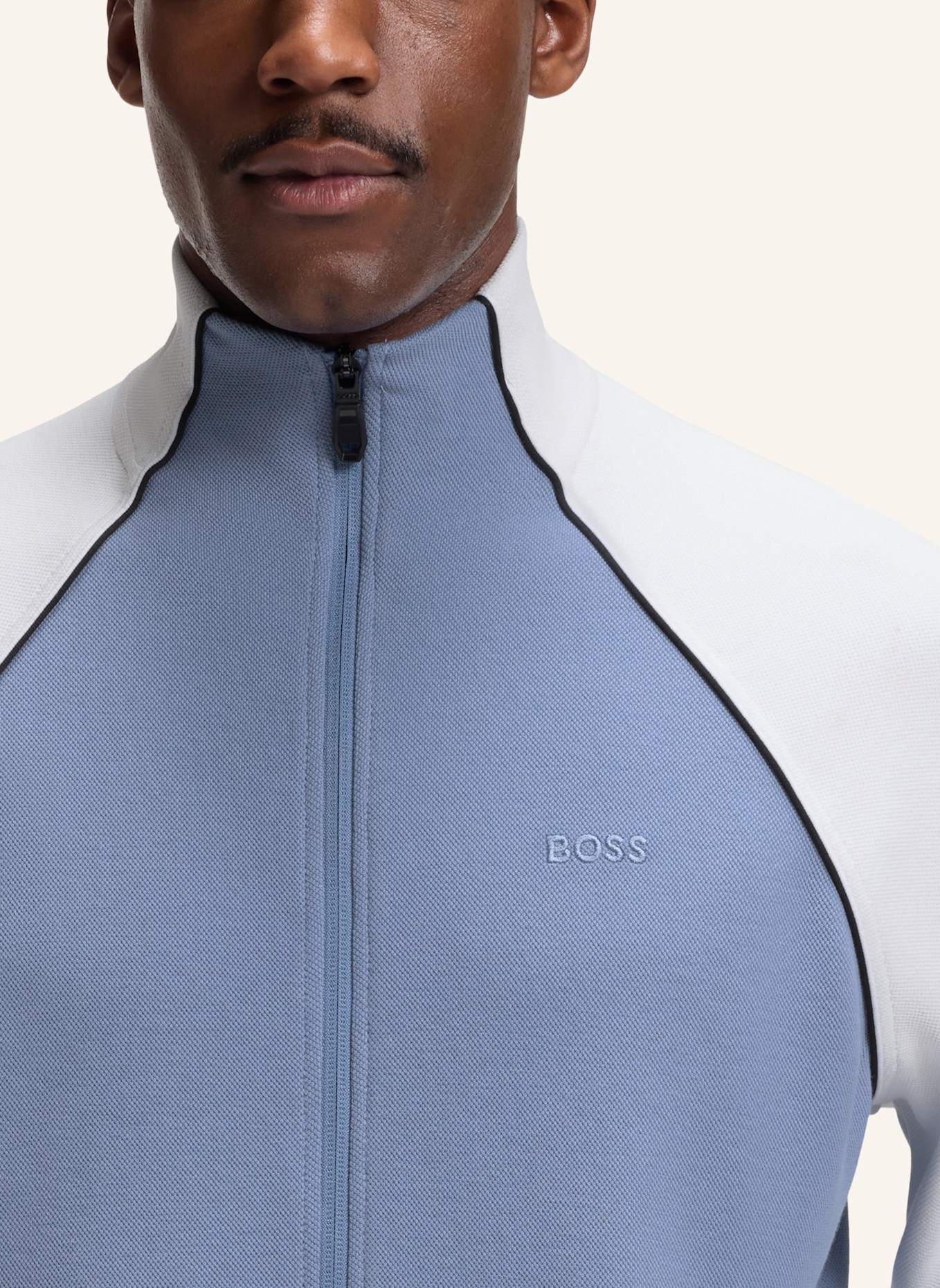 BOSS Sweatshirt SW_JOIN SKAZ Regular Fit: HELLBLAU