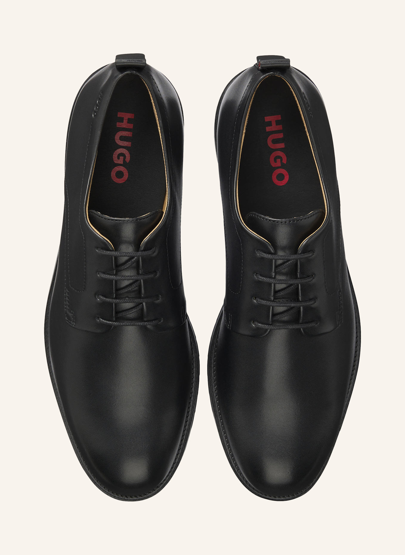 HUGO Business-Schnürschuh GINSBY_DERB_PLLT: SCHWARZ