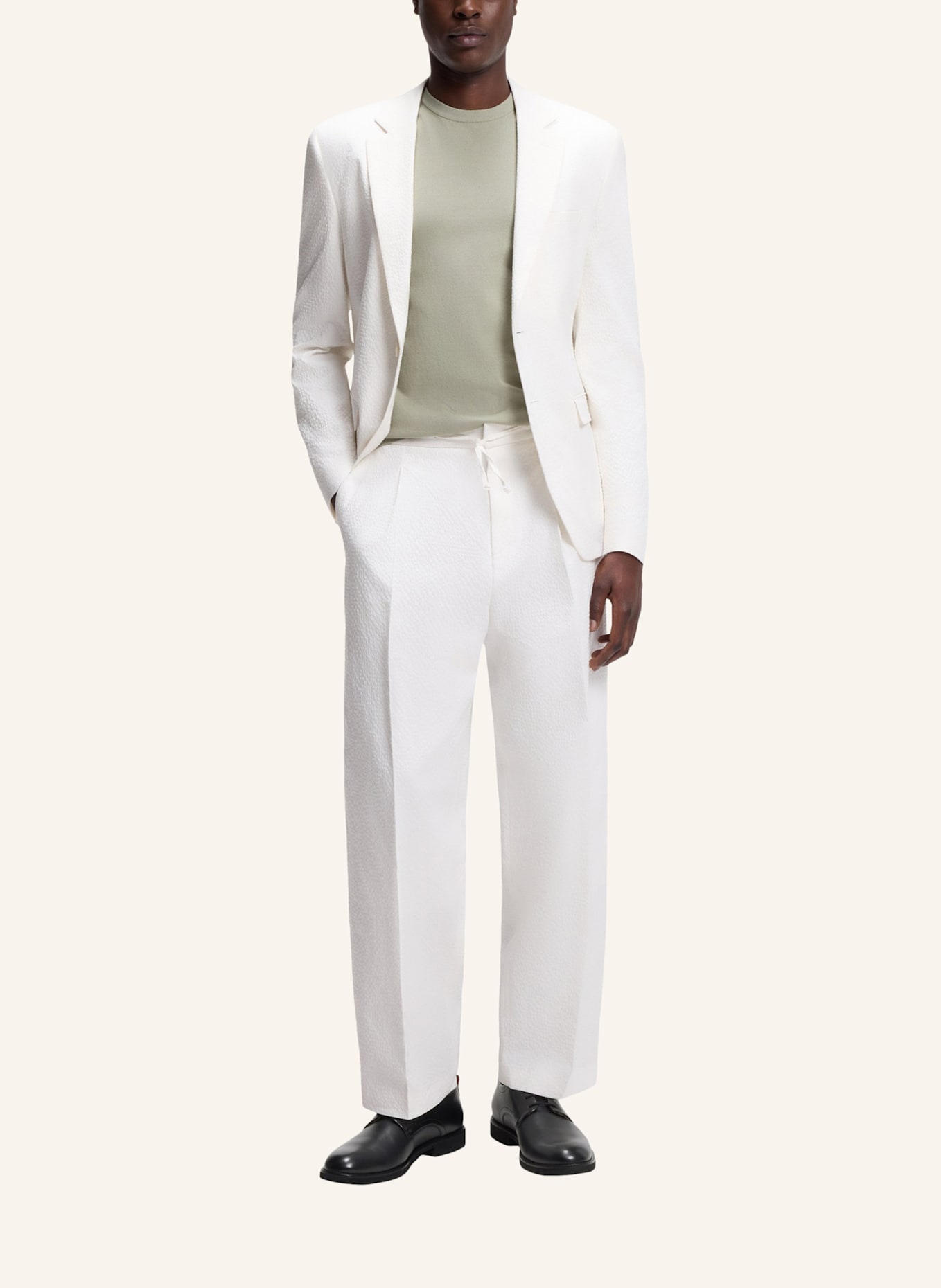 HUGO Business-Schnürschuh GINSBY_DERB_PLLT: SCHWARZ