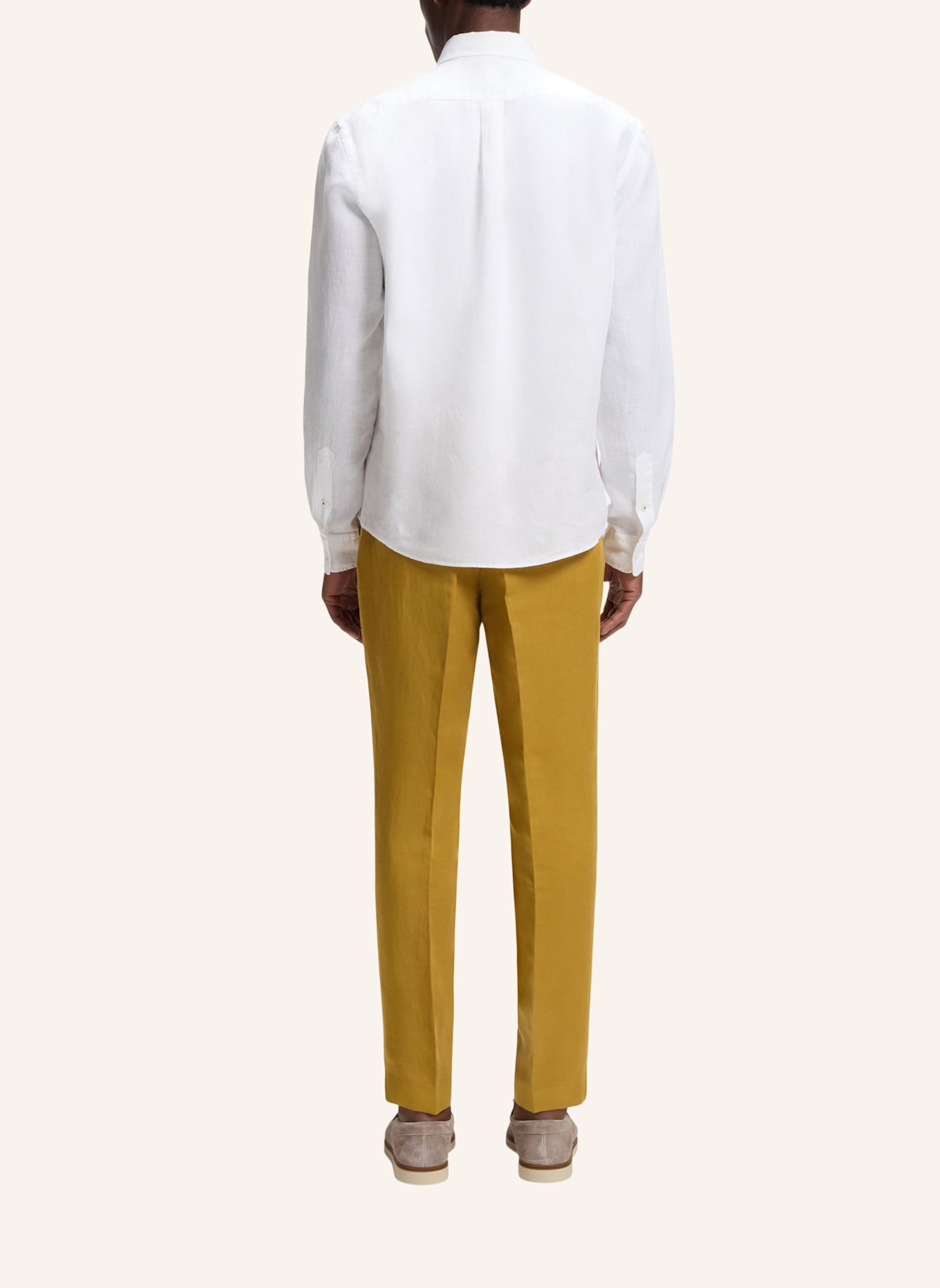 BOSS Casual Hemd H-LIAM-BD-E-C1-263 Regular Fit: WEISS