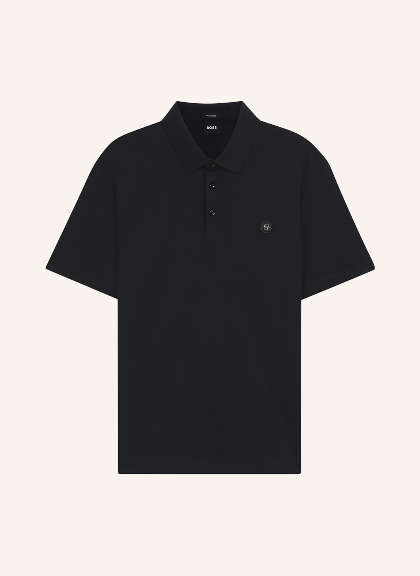 BOSS Poloshirt C-PARRIS 01 Regular Fit: DUNKELBLAU