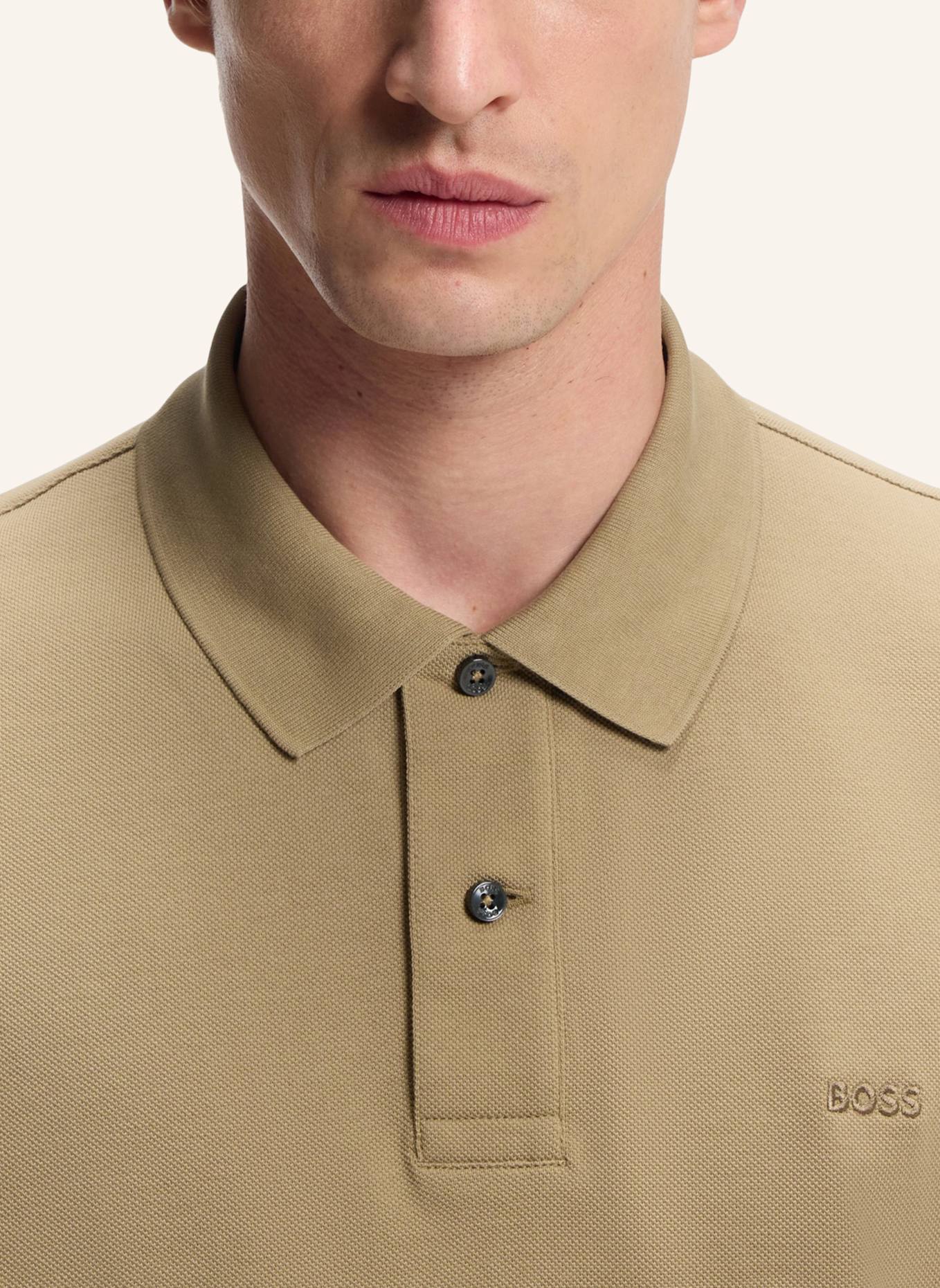 BOSS Poloshirt PALLAS Regular Fit: KHAKI