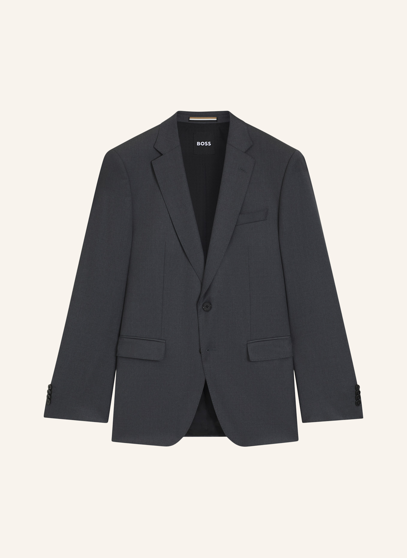 BOSS Anzugsakko HUGE Slim Fit: DUNKELGRAU