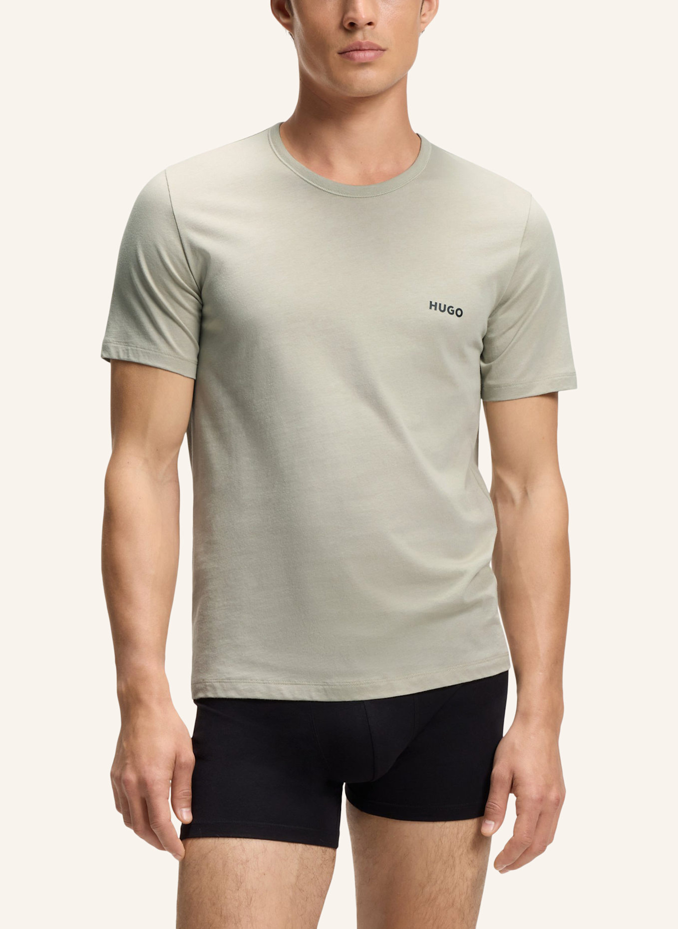 HUGO Unterwäsche Top T-SHIRT RN TRIPLET P Regular Fit: WEISS