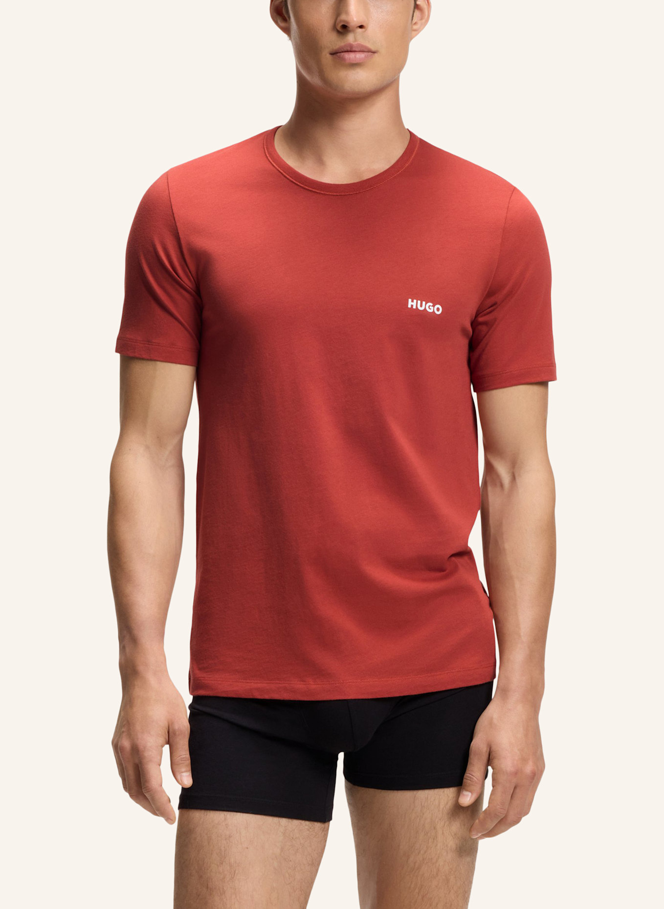 HUGO Unterwäsche Top T-SHIRT RN TRIPLET P Regular Fit: WEISS