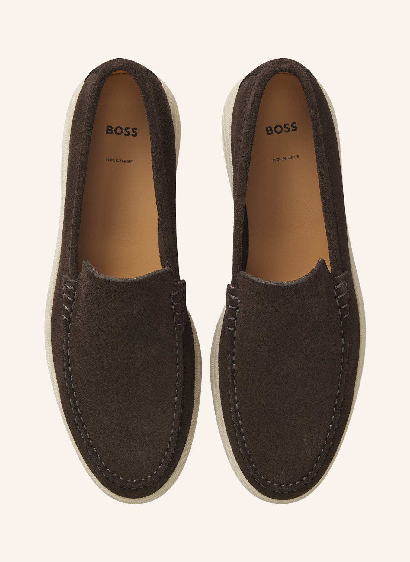 BOSS Slipper SIENNE: DUNKELBRAUN