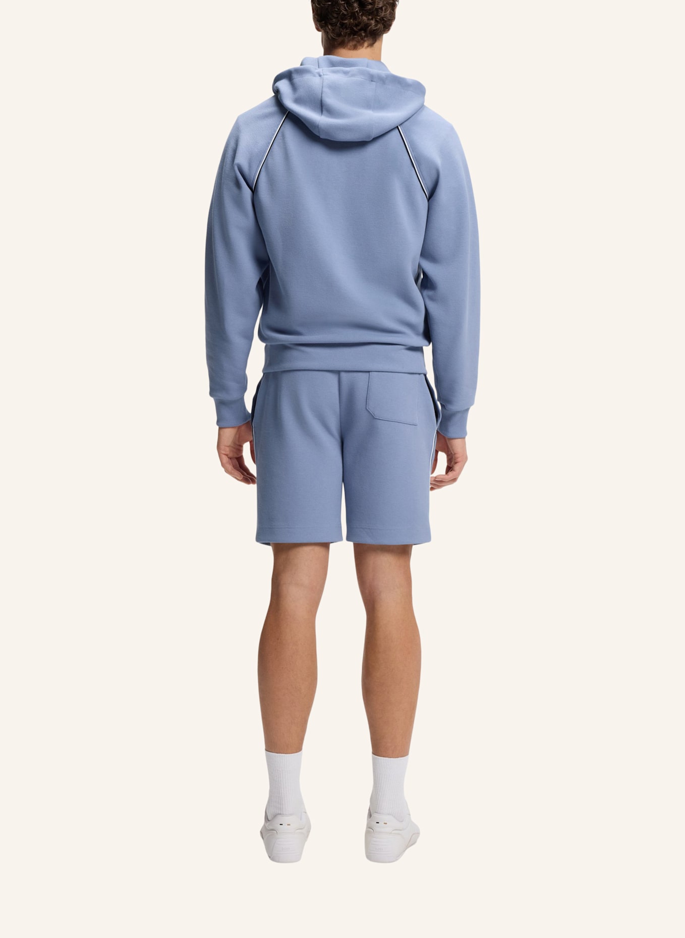 BOSS Sweatjacke JOIN SAGGY: HELLBLAU