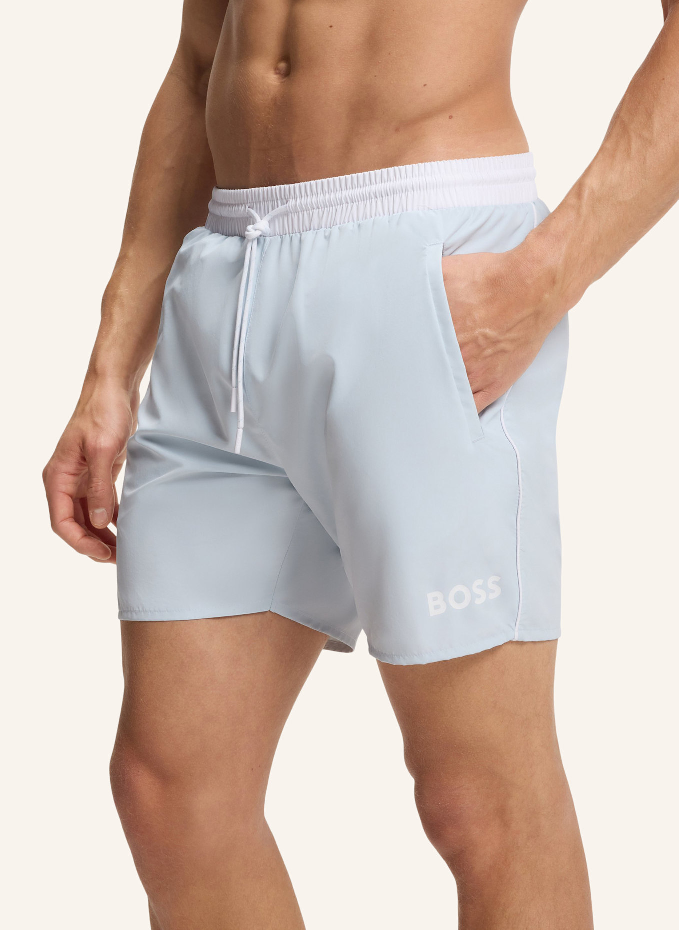 BOSS Badeshorts STARFISH: BLAU