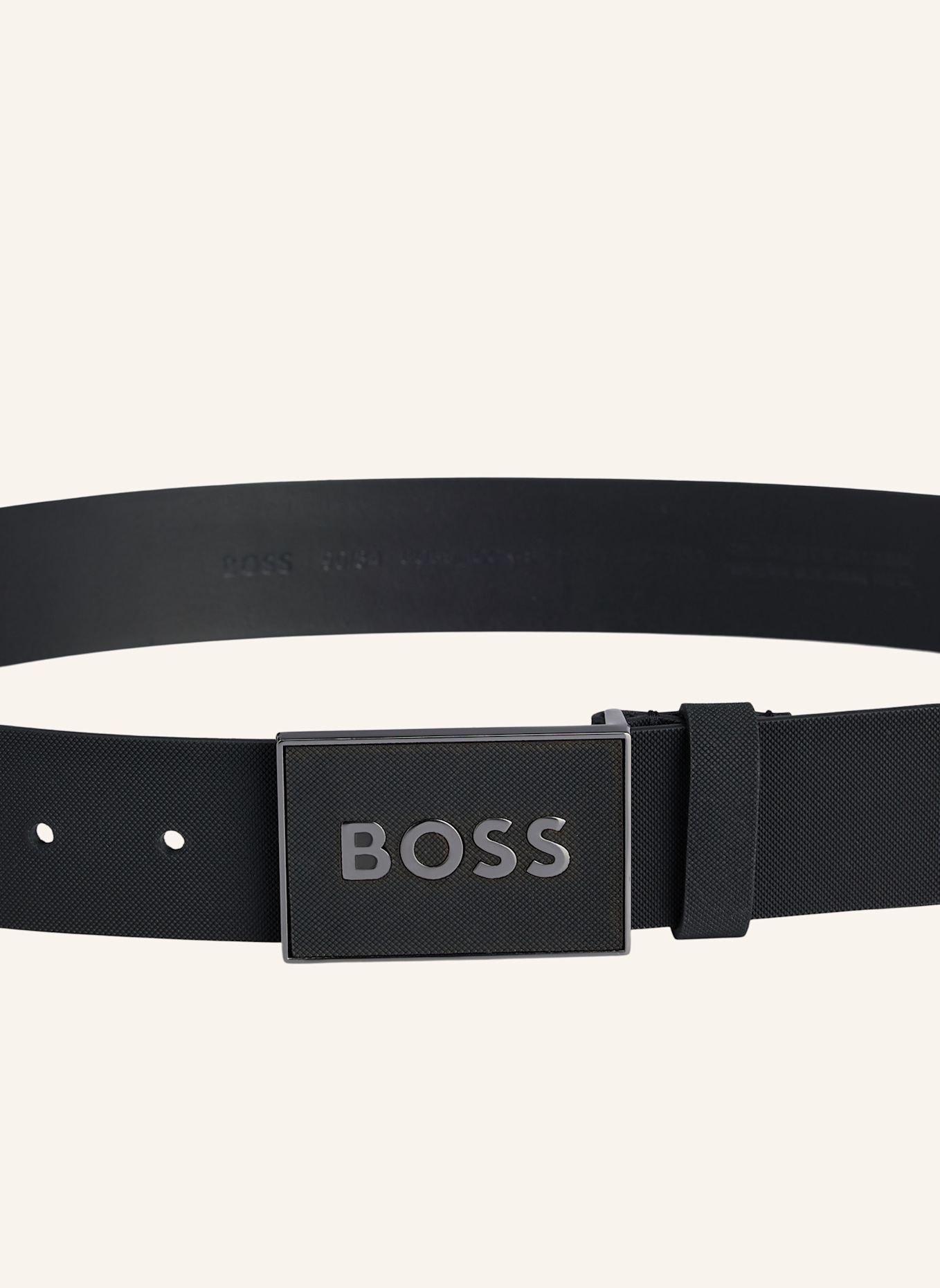 BOSS G�Rtel BOSS_ICON-S1_SZ40: SCHWARZ