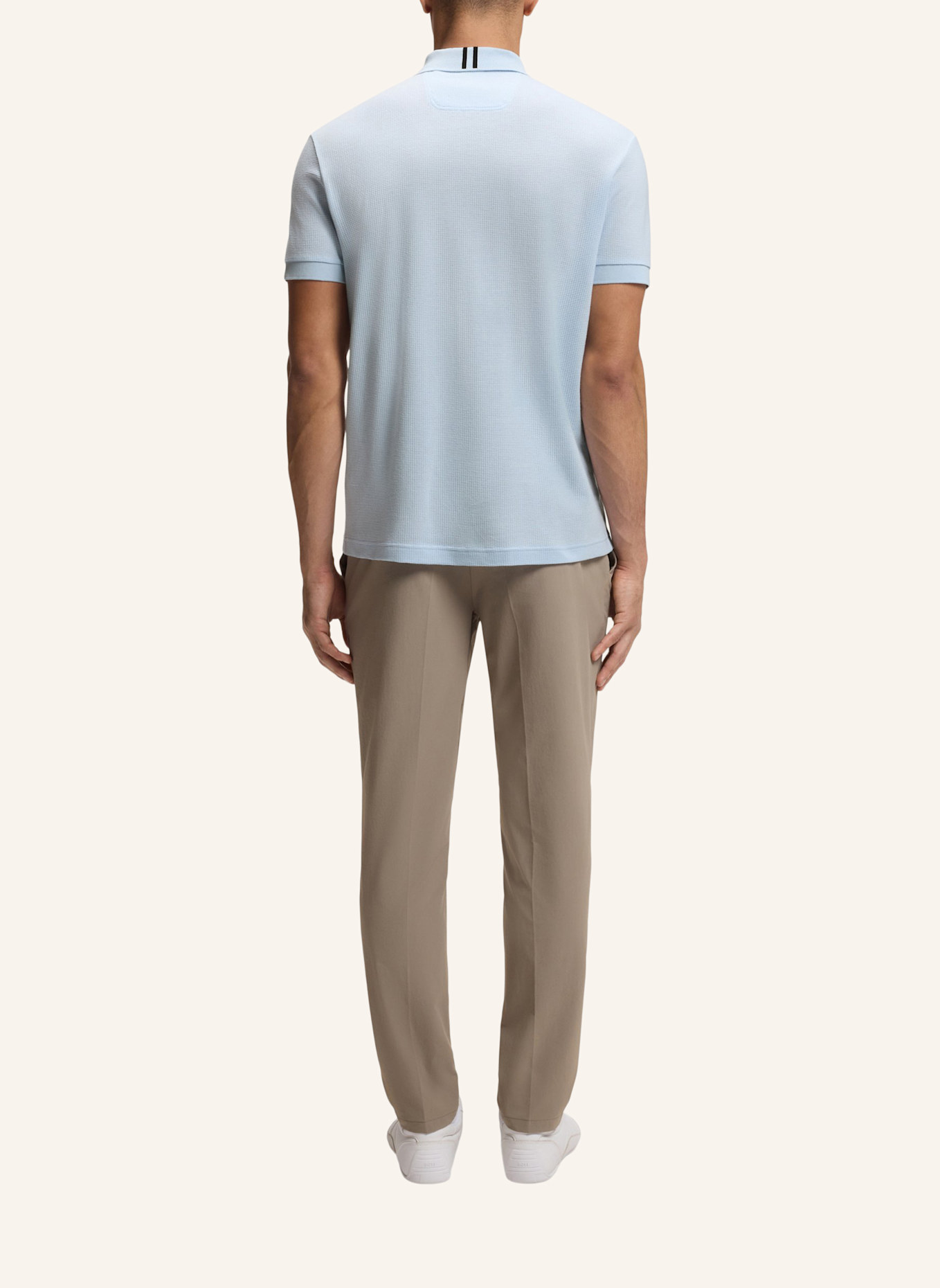 BOSS Poloshirt PL_TERRACE ZIP Regular Fit: BLAU