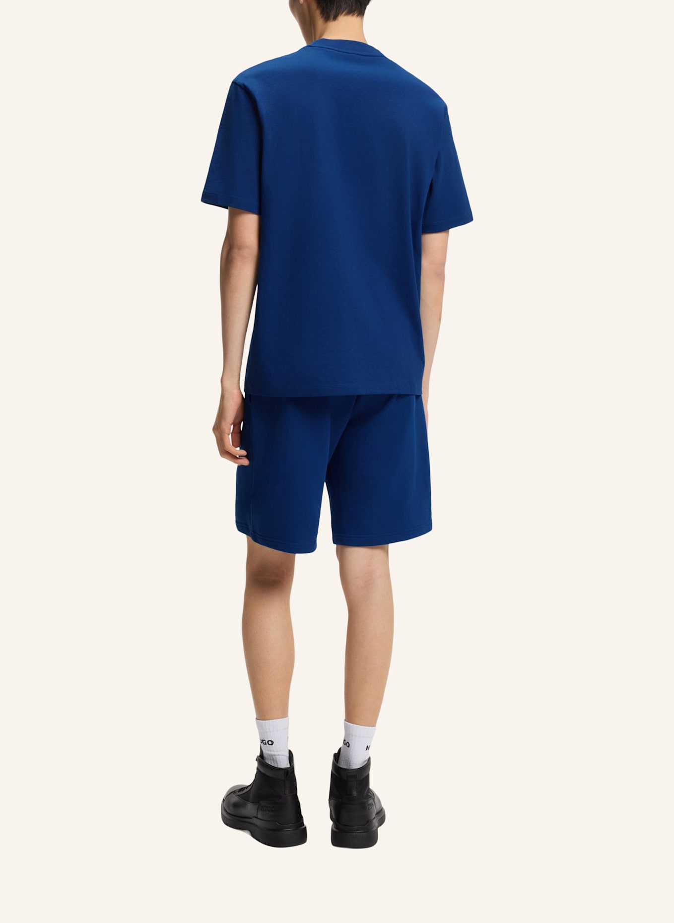 HUGO T-Shirt DAPOLINO: BLAU