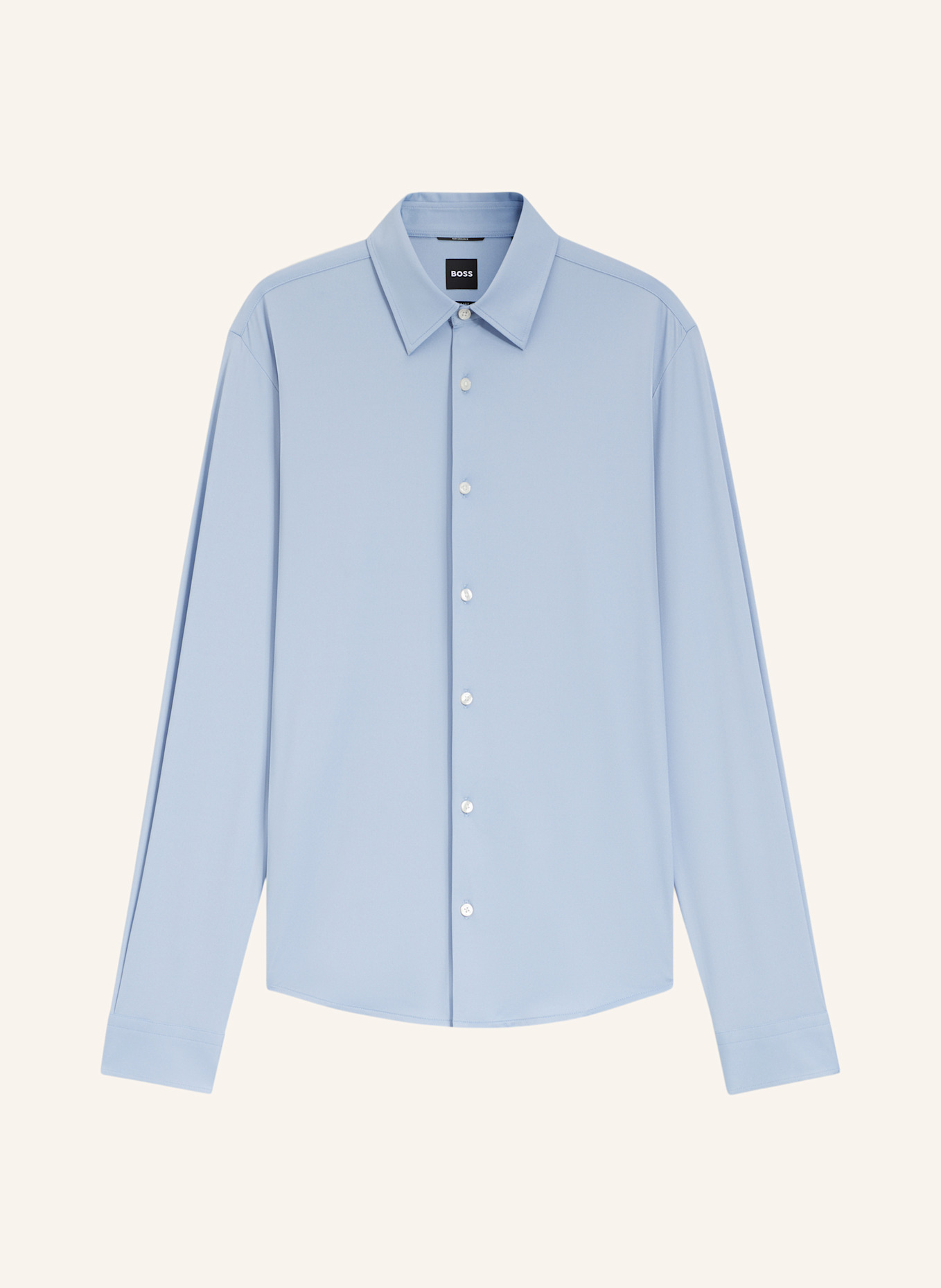 BOSS Casual Hemd P-ROAN-K-F-261 Slim Fit: HELLBLAU