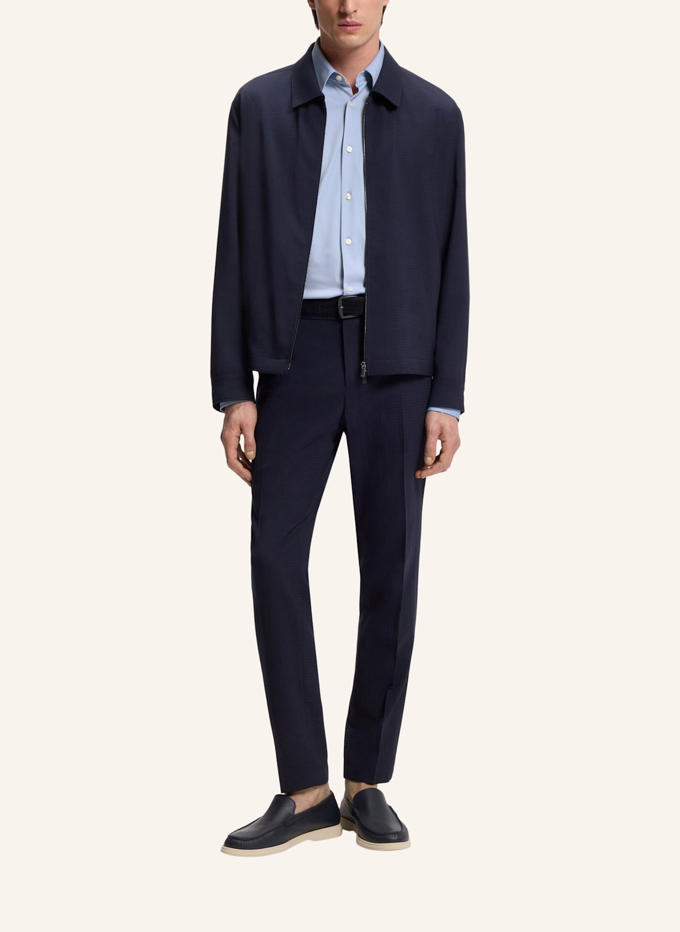 BOSS Casual Hemd P-ROAN-K-F-261 Slim Fit: HELLBLAU