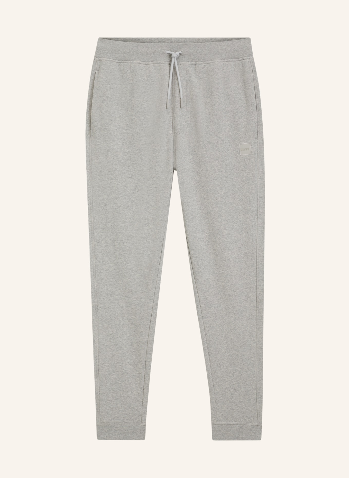 BOSS Casual Hose SESTART Regular Fit: HELLGRAU