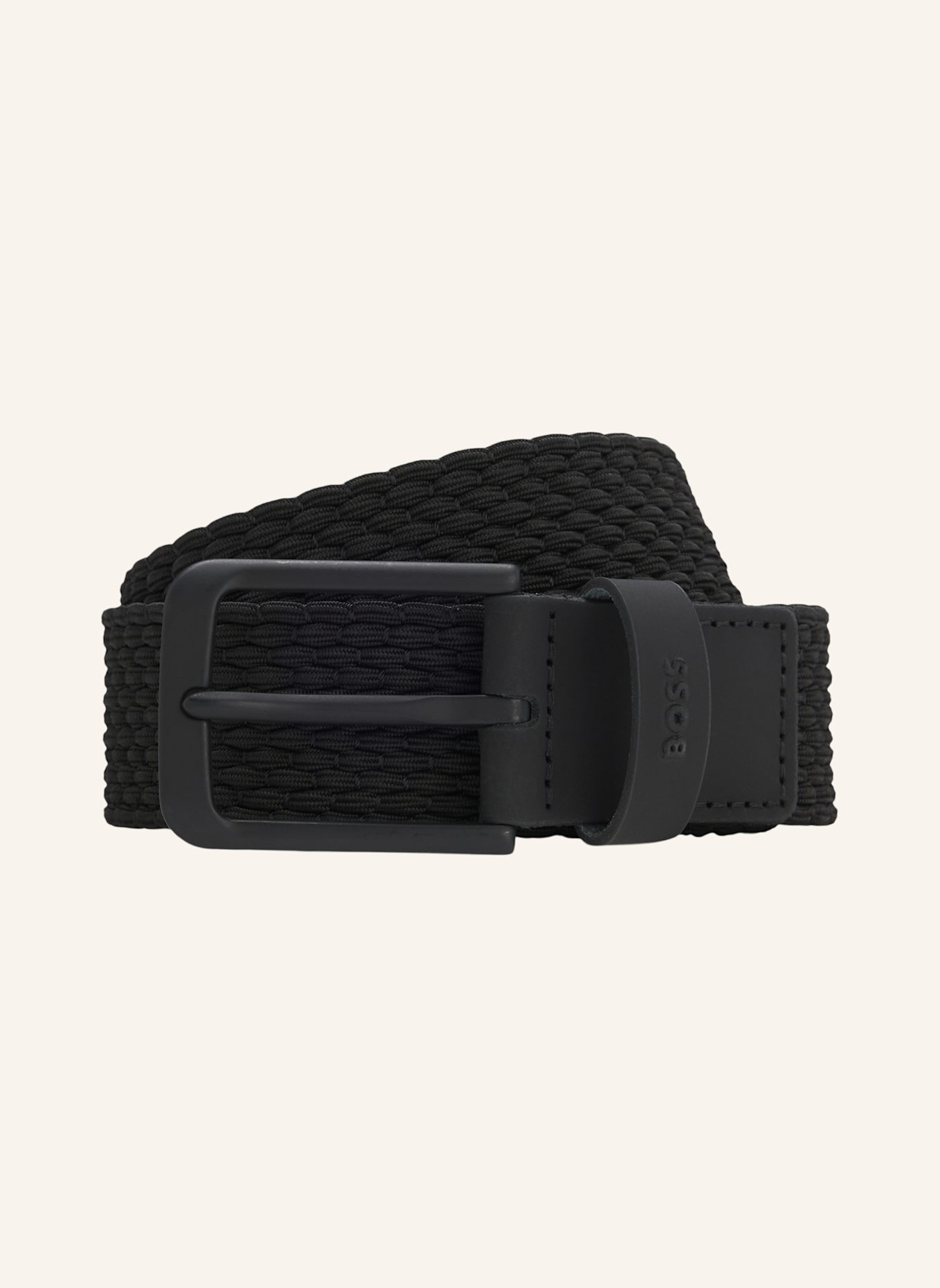 BOSS Casual Gürtel VERN-WNE-GO_SZ35: SCHWARZ
