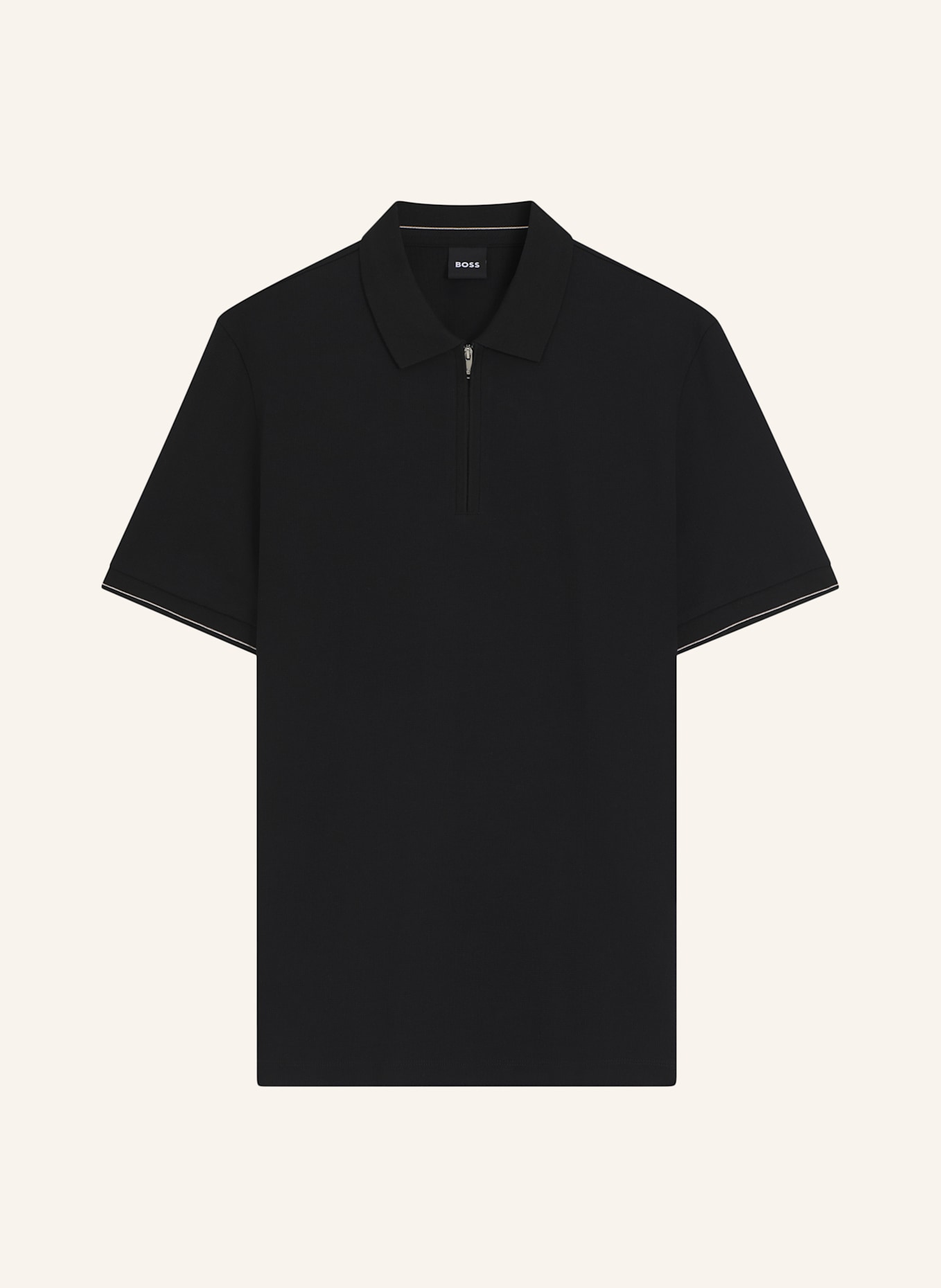 BOSS Poloshirt C-PEI 90 Regular Fit: SCHWARZ