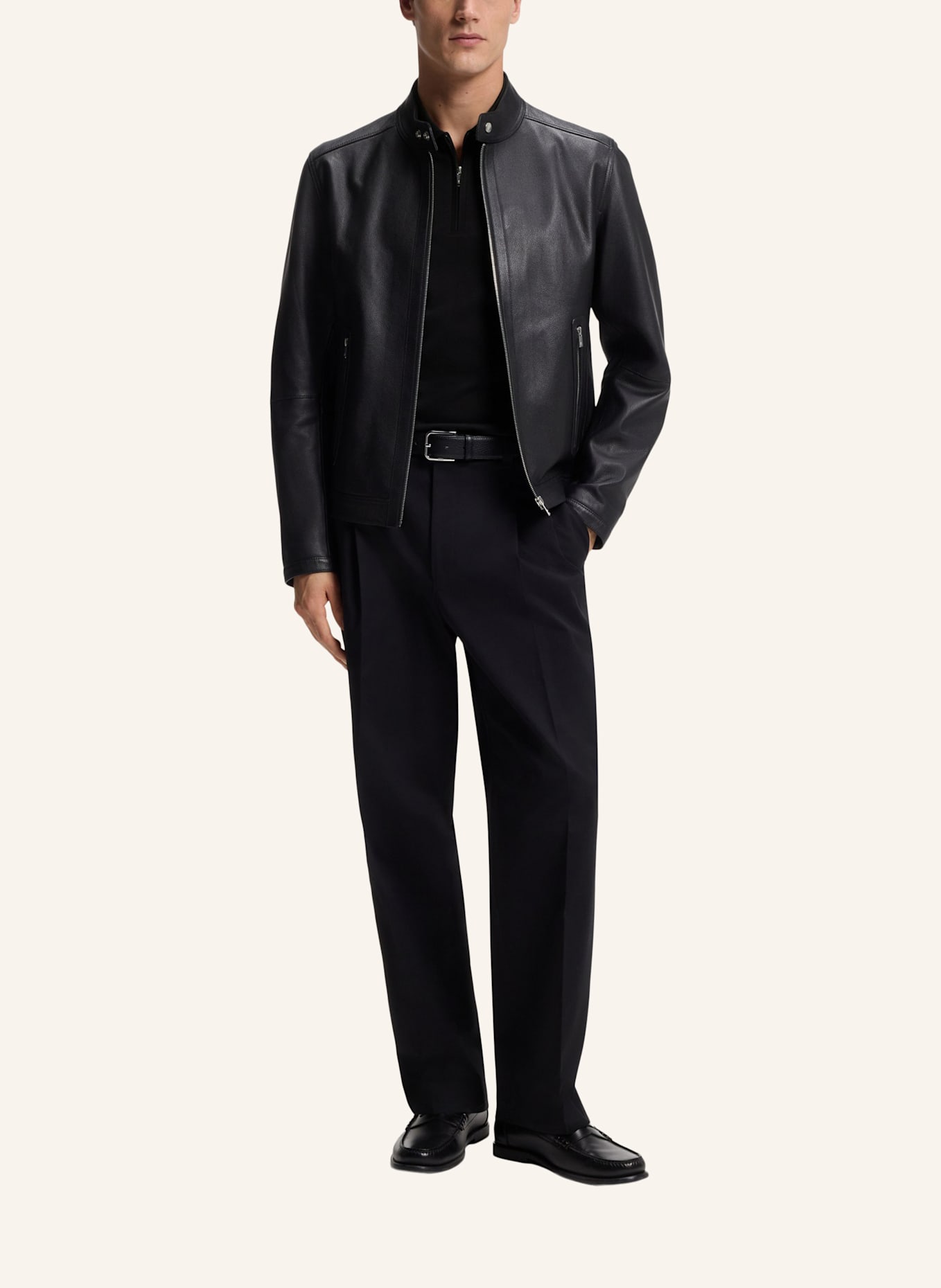 BOSS Poloshirt C-PEI 90 Regular Fit: SCHWARZ