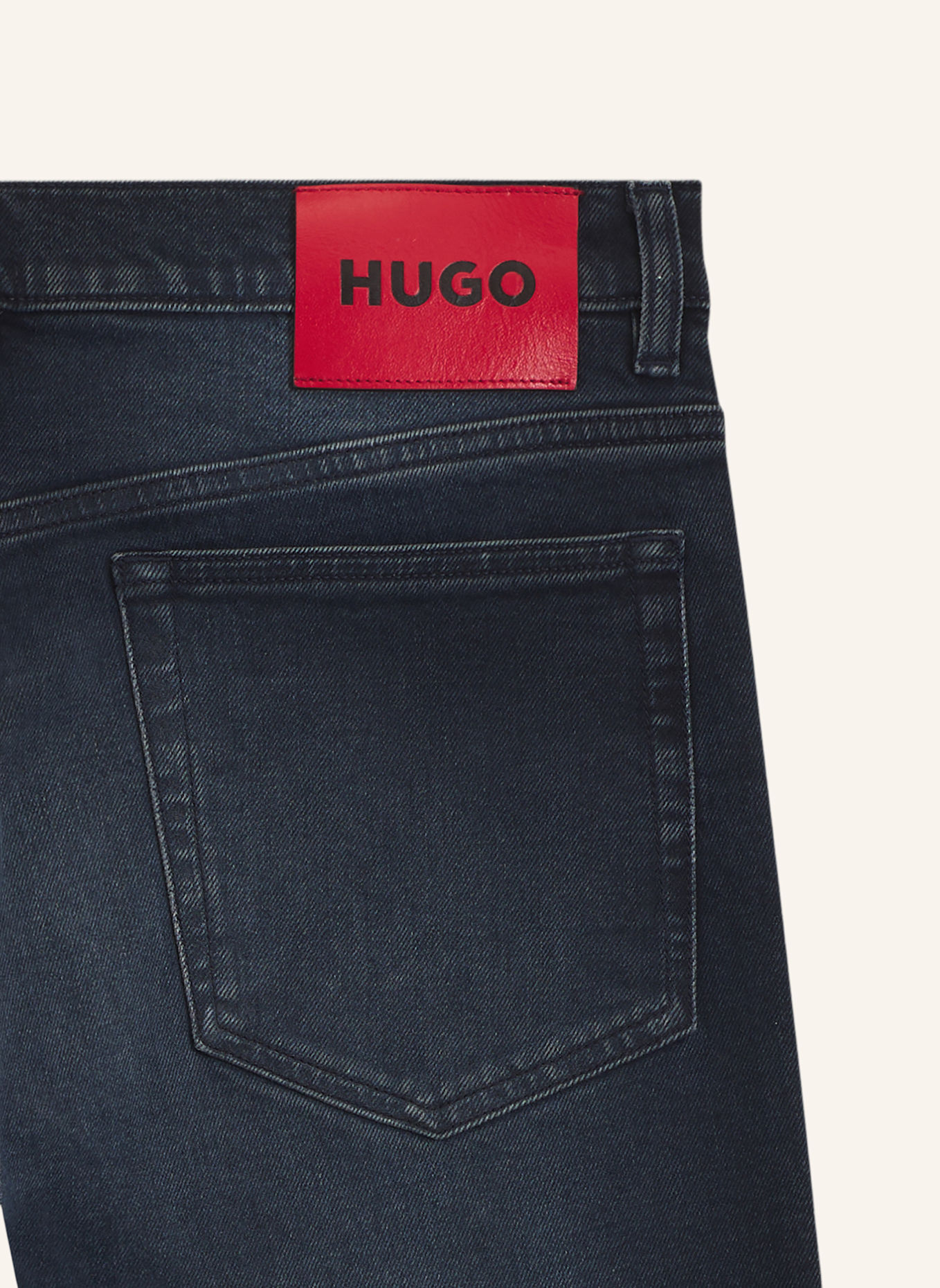 HUGO Jeans HUGO 708 Slim Fit: DUNKELBLAU