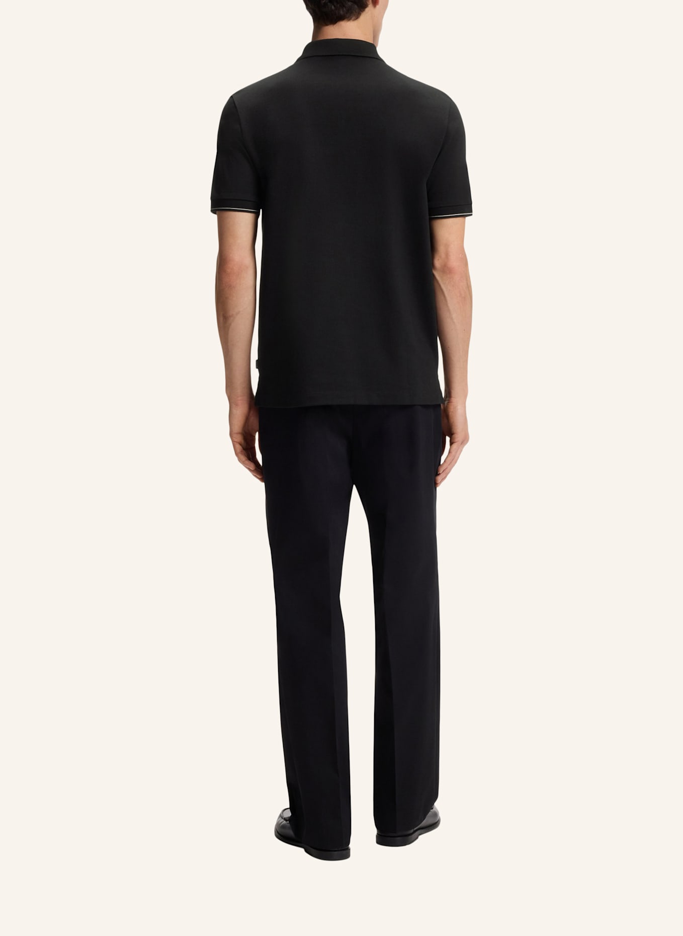 BOSS Poloshirt C-PEI 90 Regular Fit: SCHWARZ