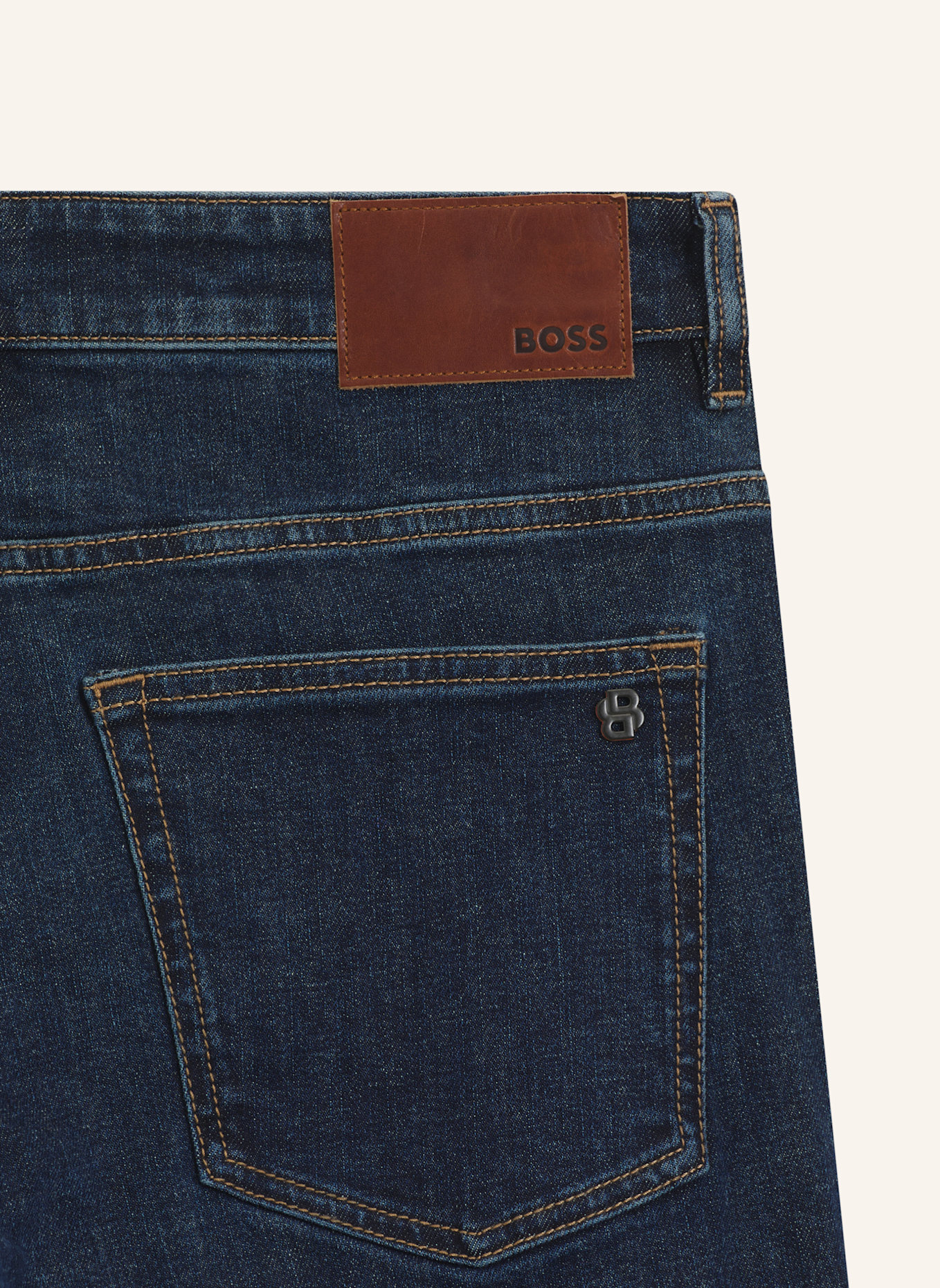 BOSS Jeans DELAWARE BO Slim Fit: DUNKELBLAU