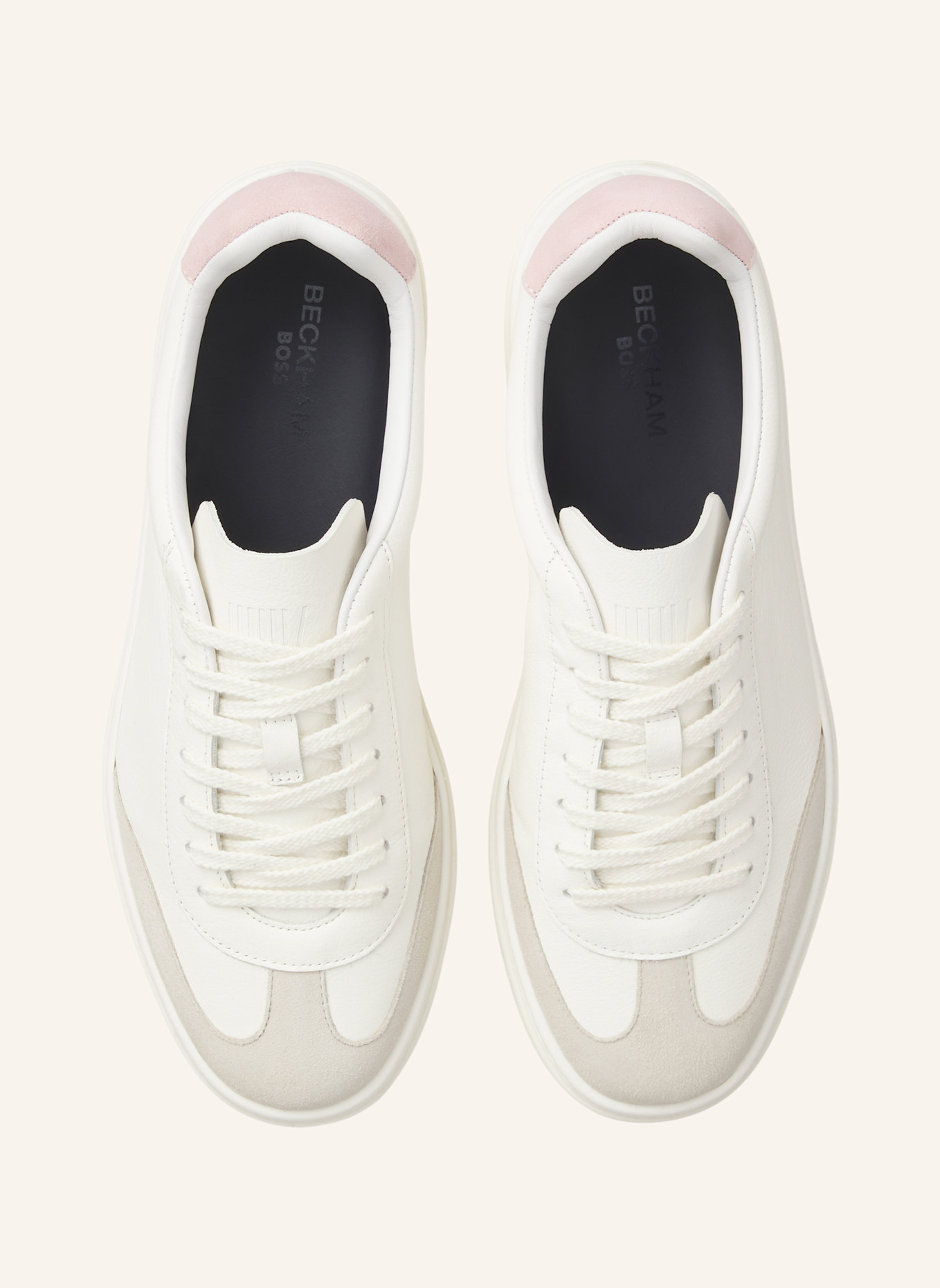 BOSS Sneaker ZAREK  BOSS BY BECKHAM: WEISS