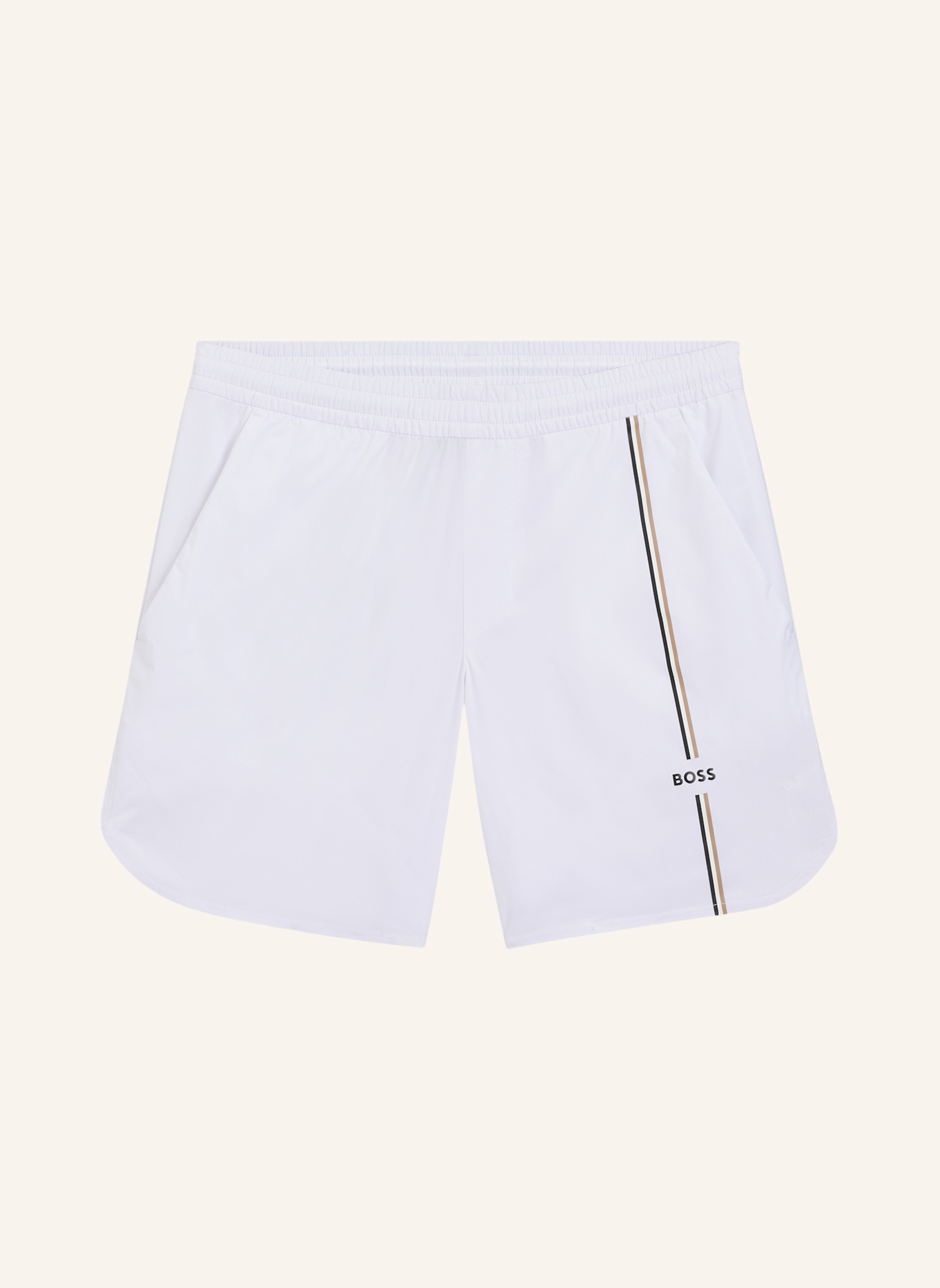 BOSS Short SH_TOC GAME 8 INCH Regular Fit: WEISS