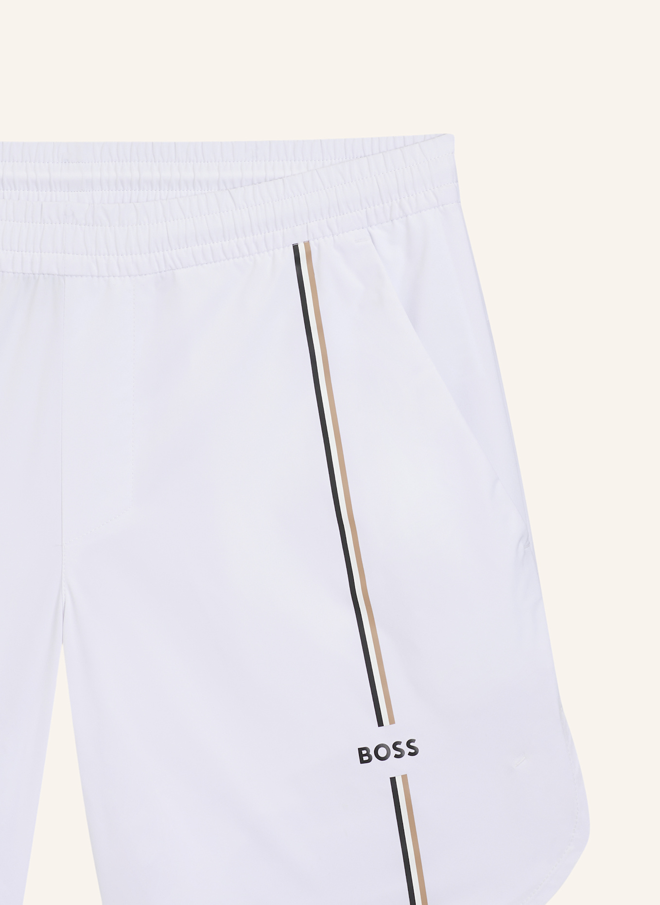 BOSS Short SH_TOC GAME 8 INCH Regular Fit: WEISS