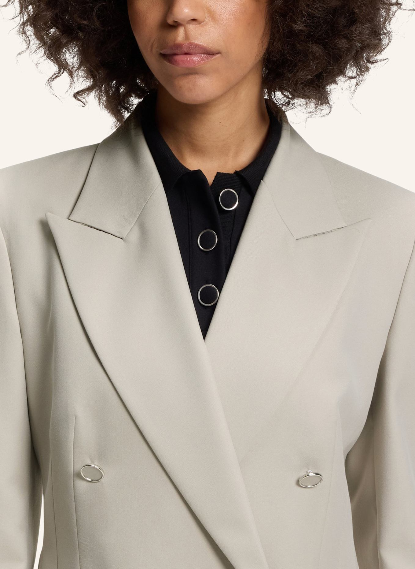 HUGO Blazer ANELINA Relaxed Fit: GRAU