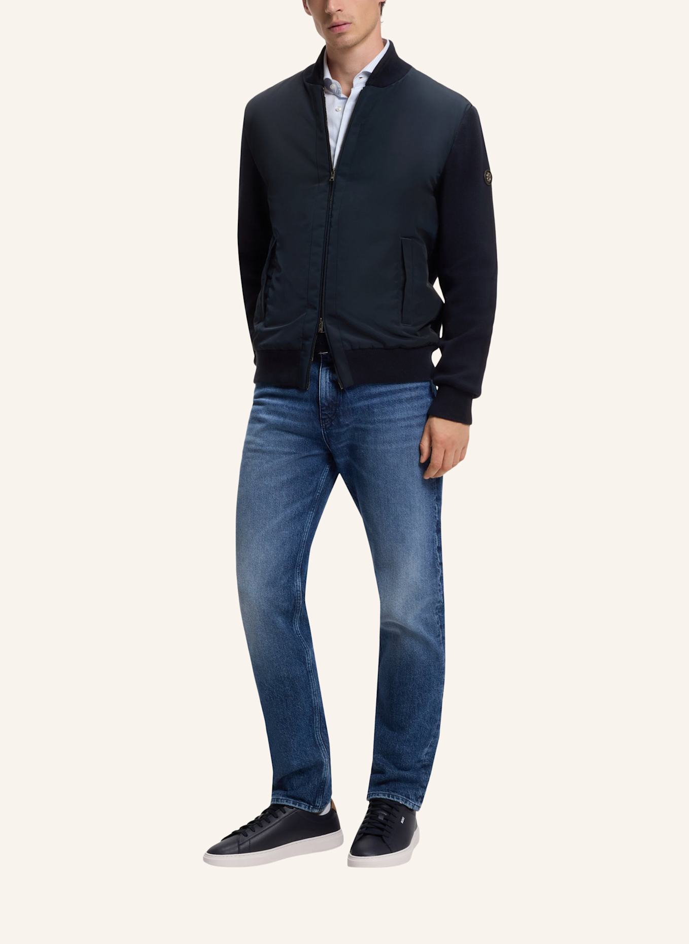 BOSS Sneaker KIERAN_TENN_ALLT: DUNKELBLAU