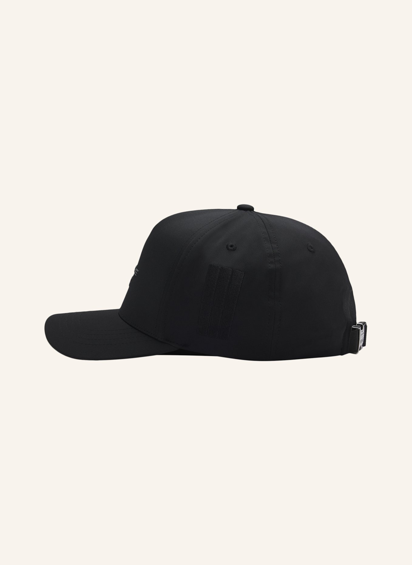 BOSS Gewebte Cap POULIN_PS SPIRIT70: SCHWARZ