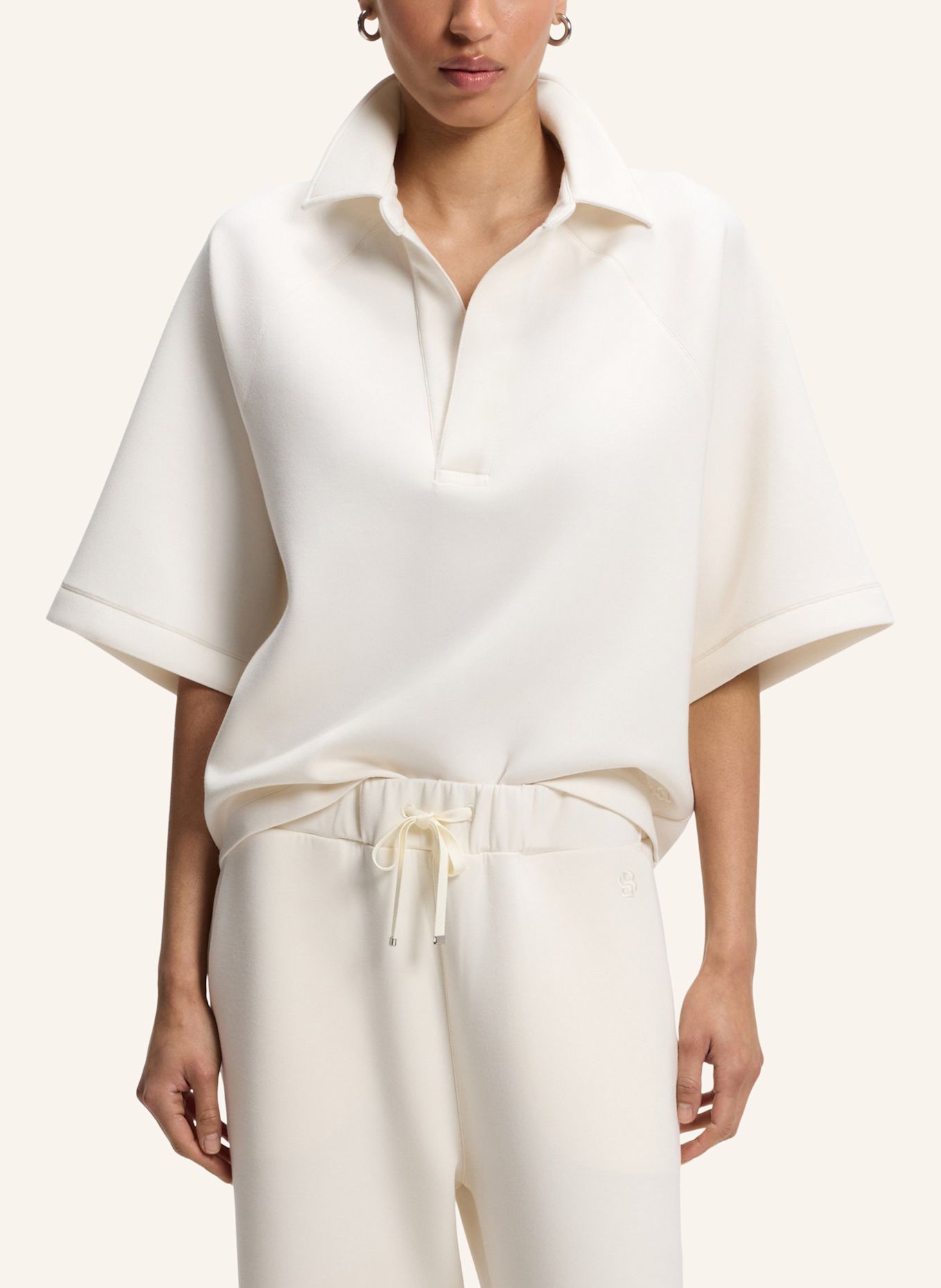 BOSS Sweatshirt ESSIPA1: WEISS