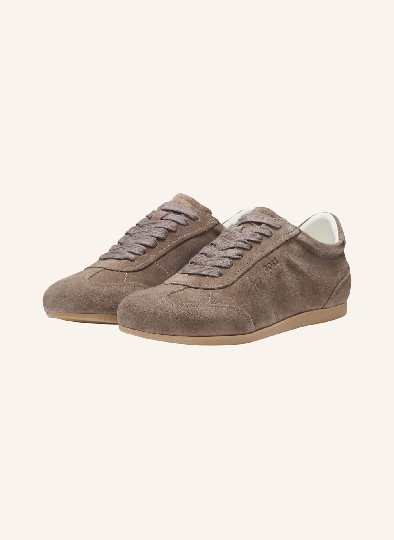 BOSS Turnschuh SOLENNE_TENN_SD: BRAUN