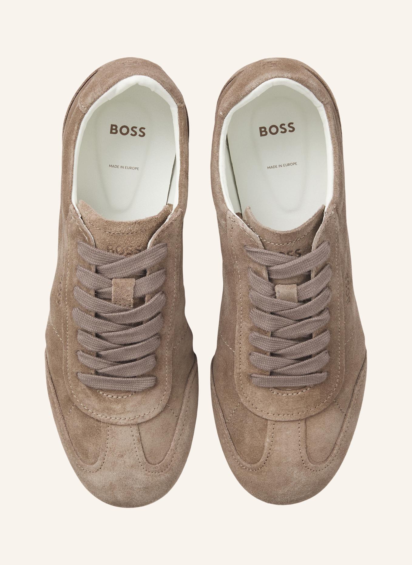 BOSS Turnschuh SOLENNE_TENN_SD: BRAUN