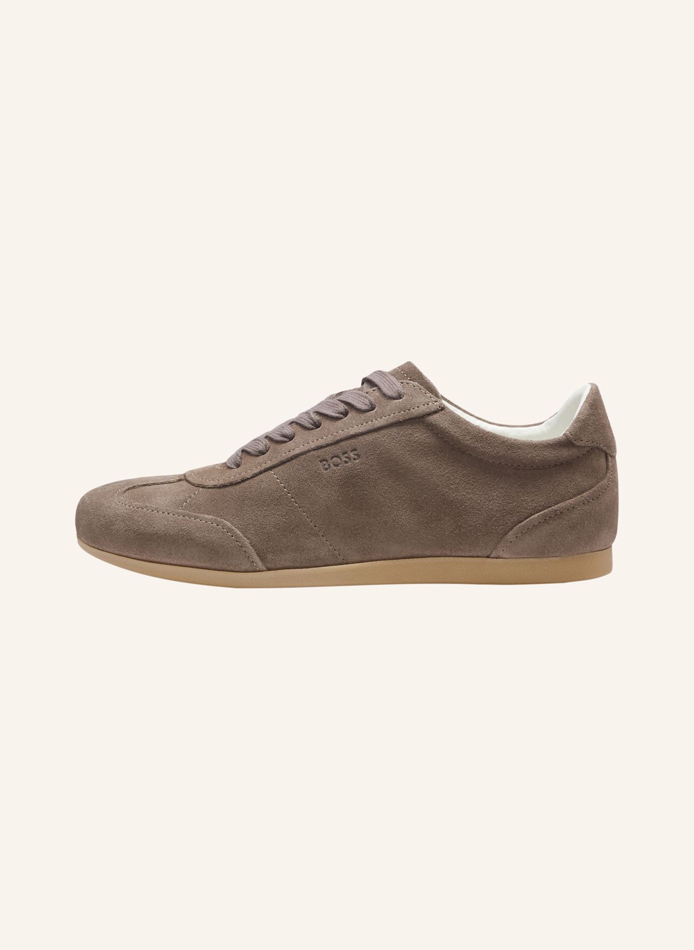 BOSS Turnschuh SOLENNE_TENN_SD: BRAUN