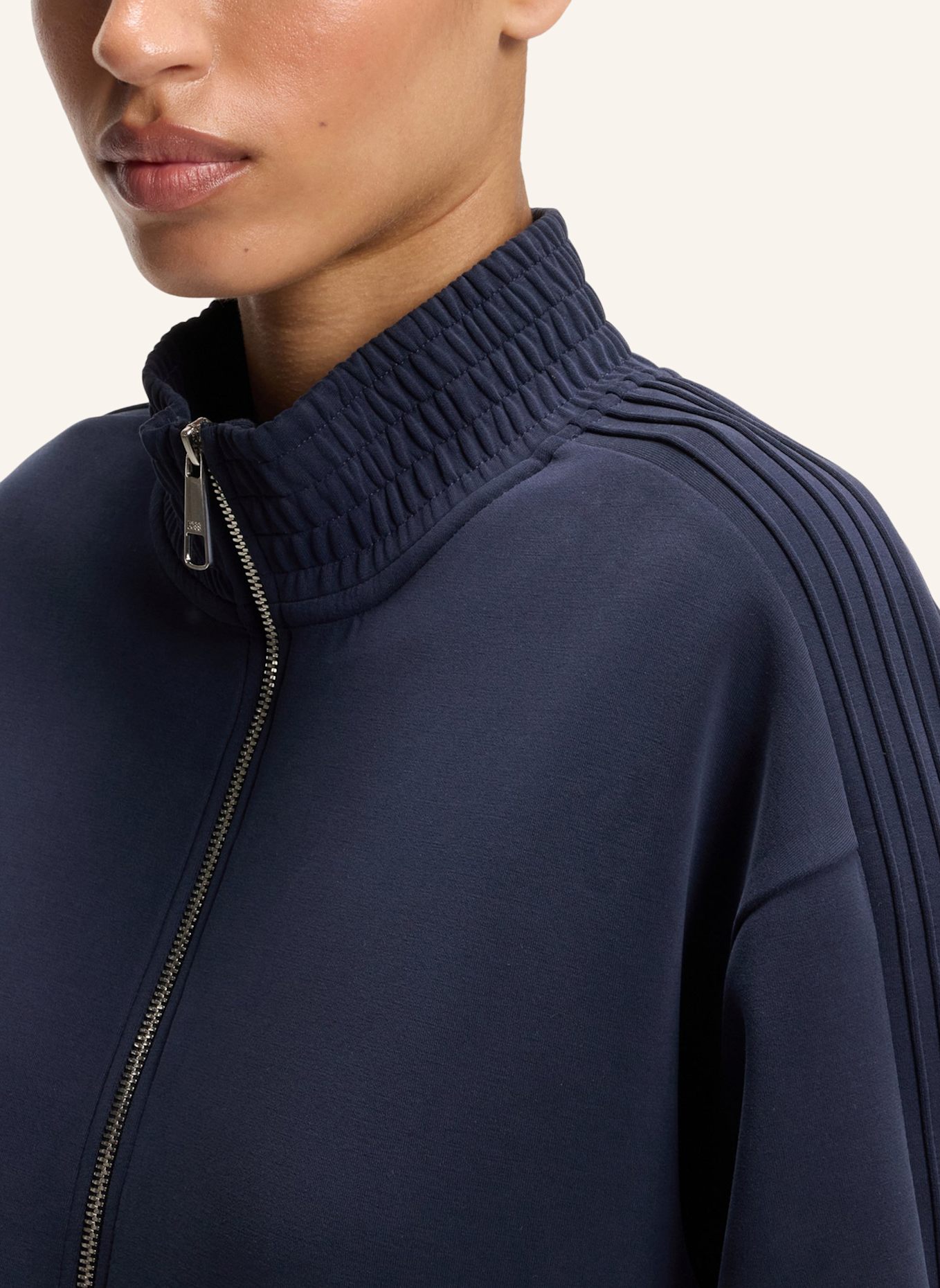 BOSS Sweatshirt C_ECURTIS Relaxed Fit: DUNKELBLAU