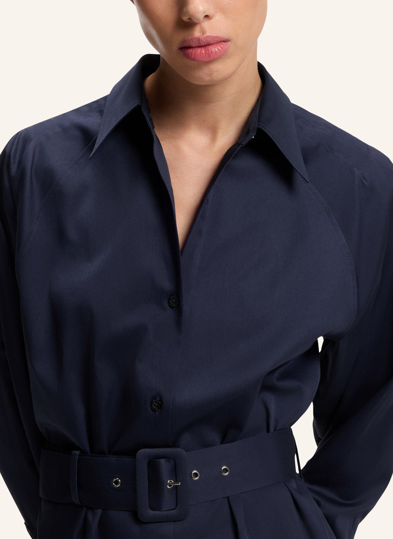 HUGO Business Kleid KILINI Regular Fit: BLAU