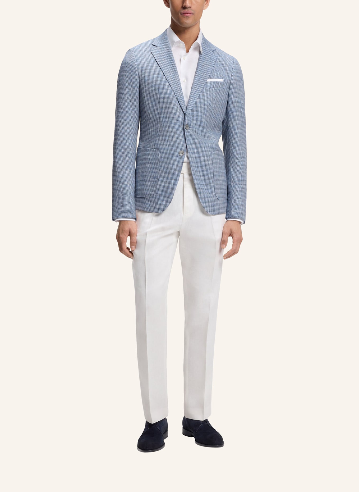 BOSS Business-Schnürschuh TAYIL-L_DERB_SDFS: DUNKELBLAU