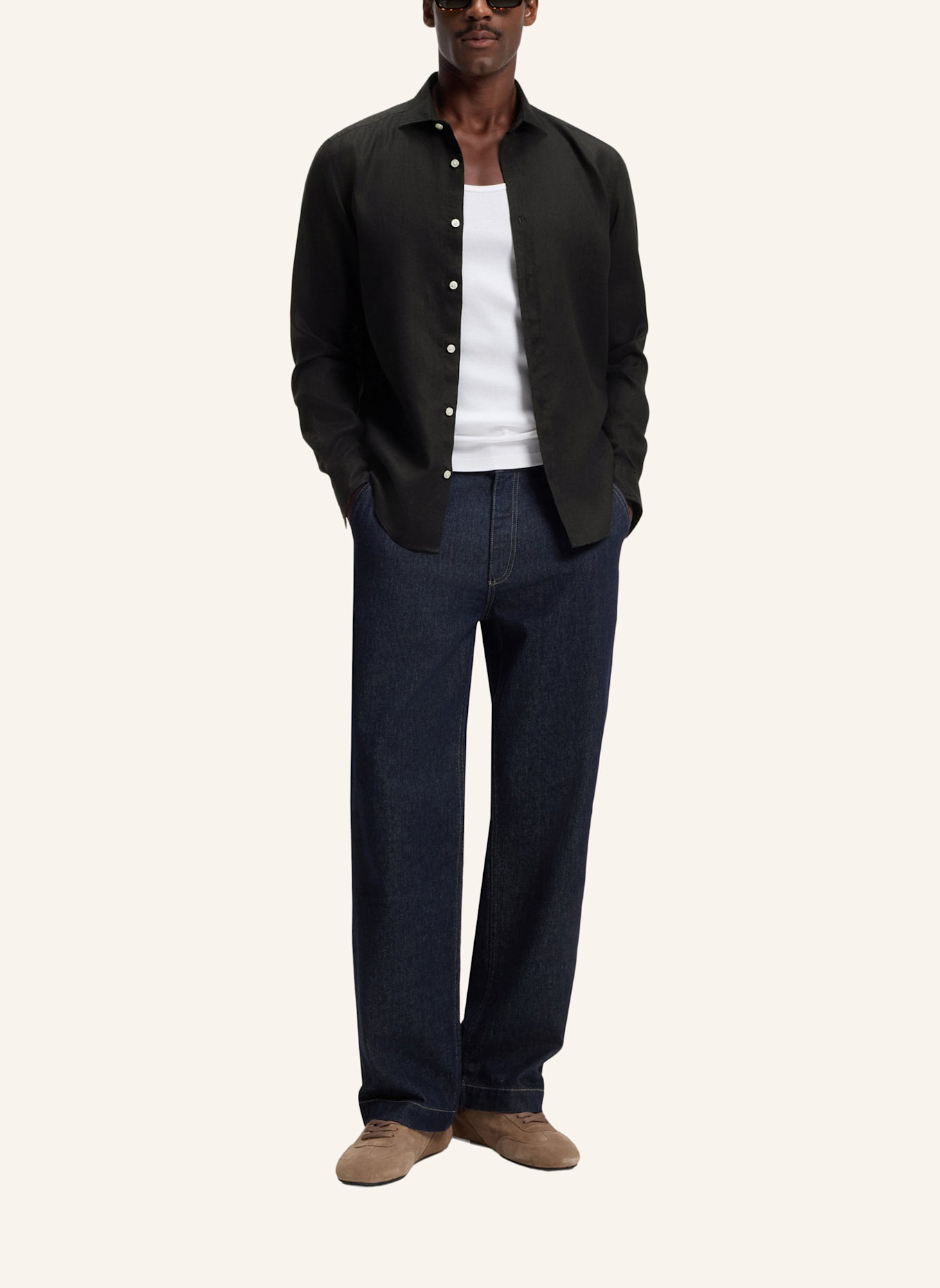 BOSS Casual Hemd C-LIAM-SP-262 Regular Fit: SCHWARZ