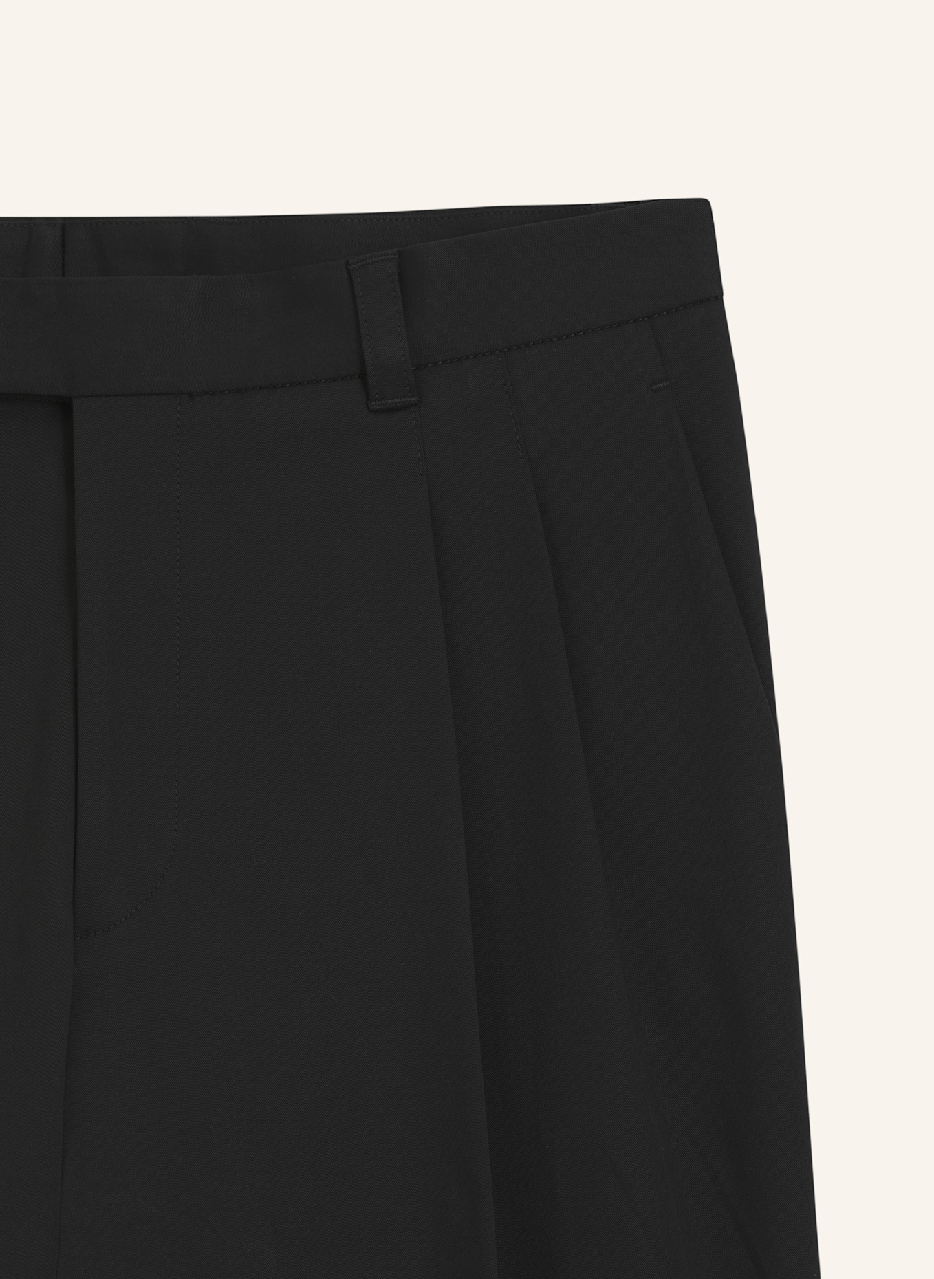 BOSS Business Hose C-PAT-DPL-263 Relaxed Fit: SCHWARZ