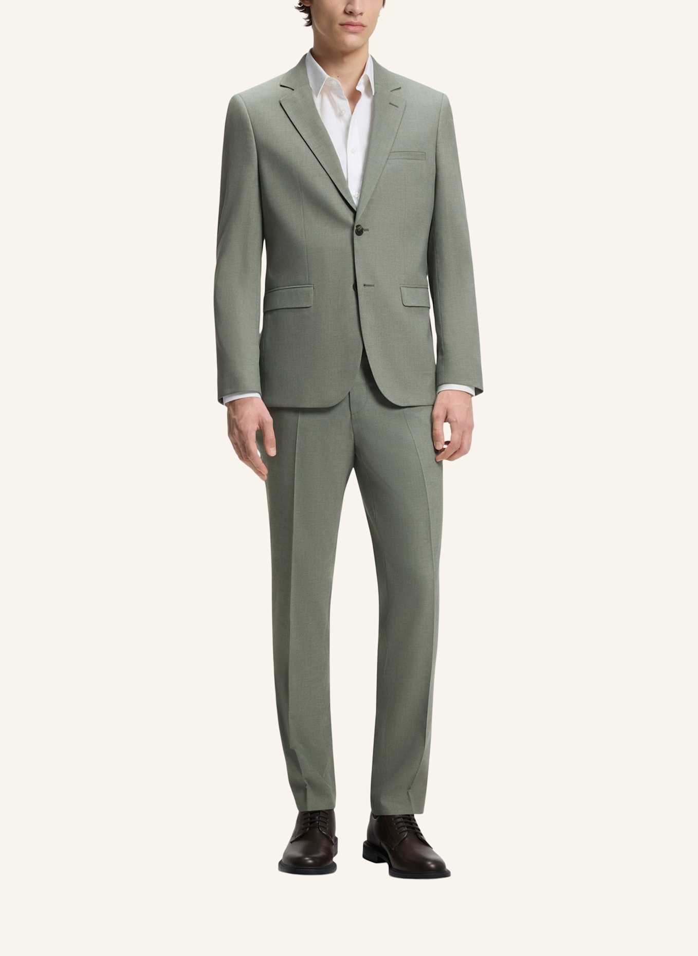 HUGO Business Anzug ARTI-HESTEN253X Extra-Slim Fit: GRÜN