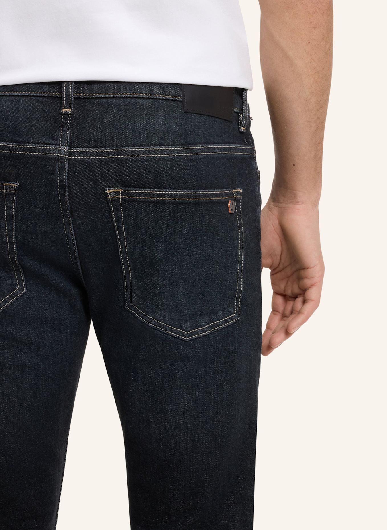 BOSS Jeans DELAWARE-2-BO Slim Fit: DUNKELBLAU