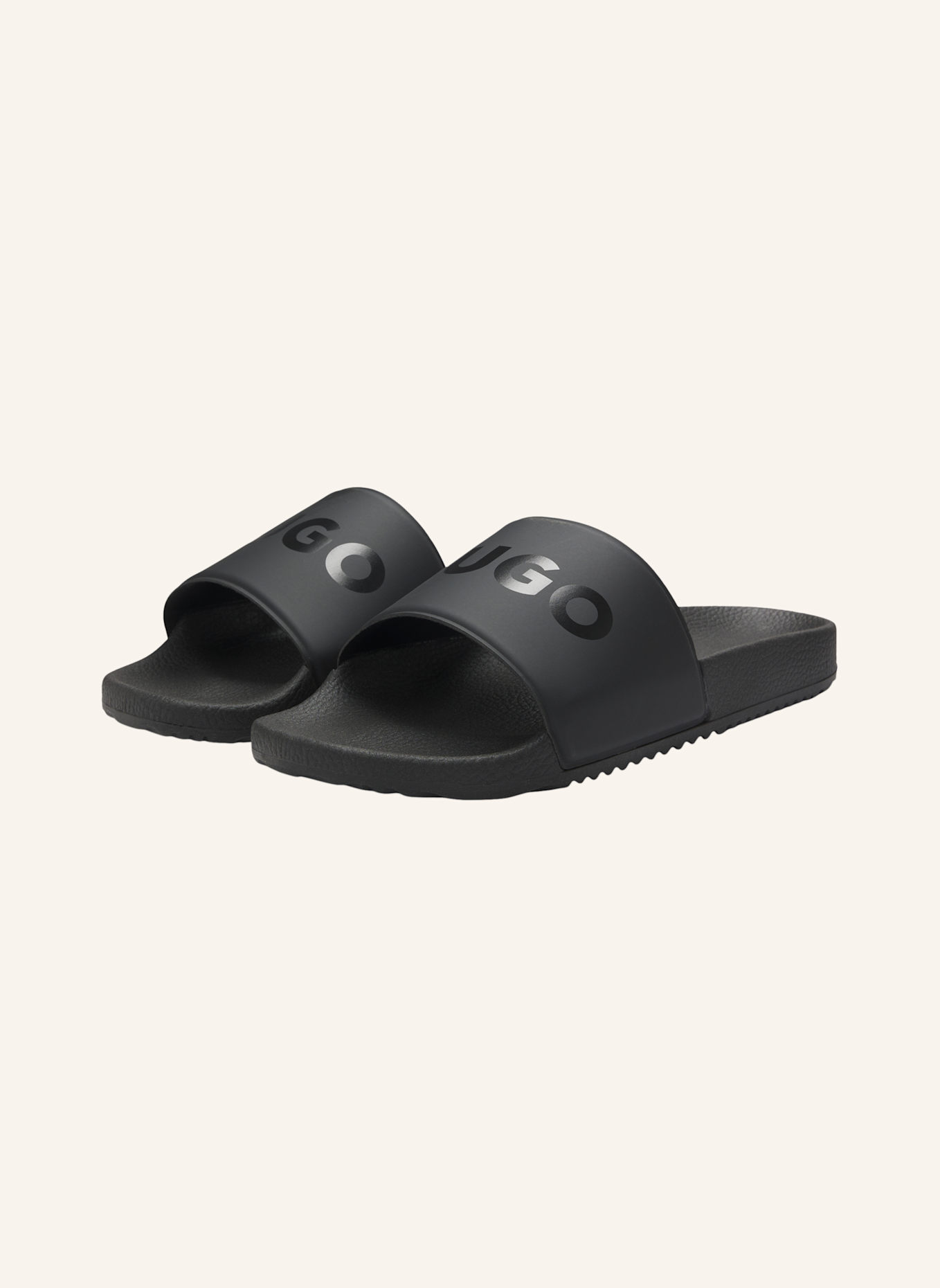 HUGO Sandale TIMEIN_SLID_SYLG: SCHWARZ