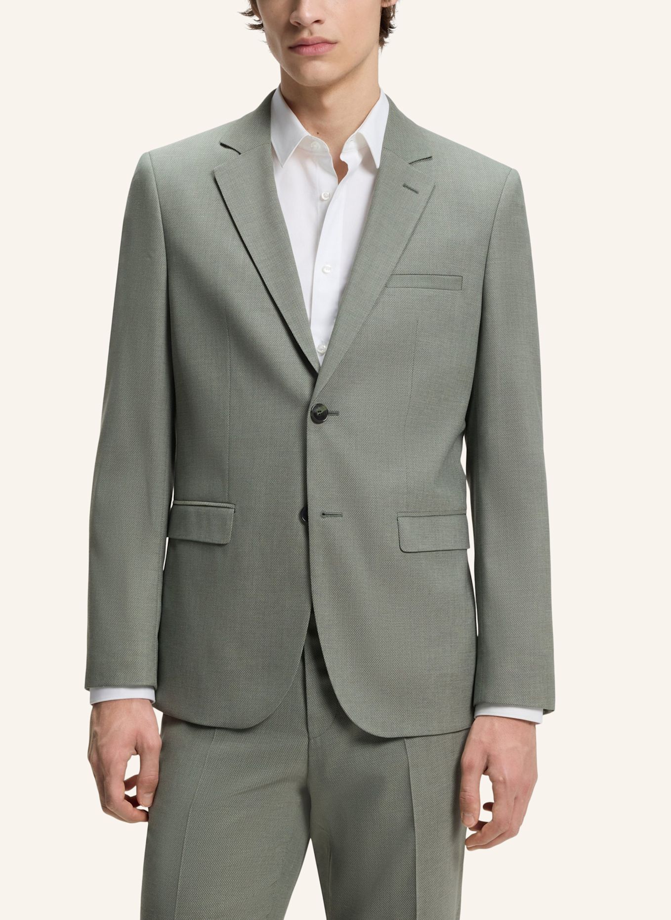 HUGO Anzug ARTI-HESTEN Extra Slim Fit: GRÜN