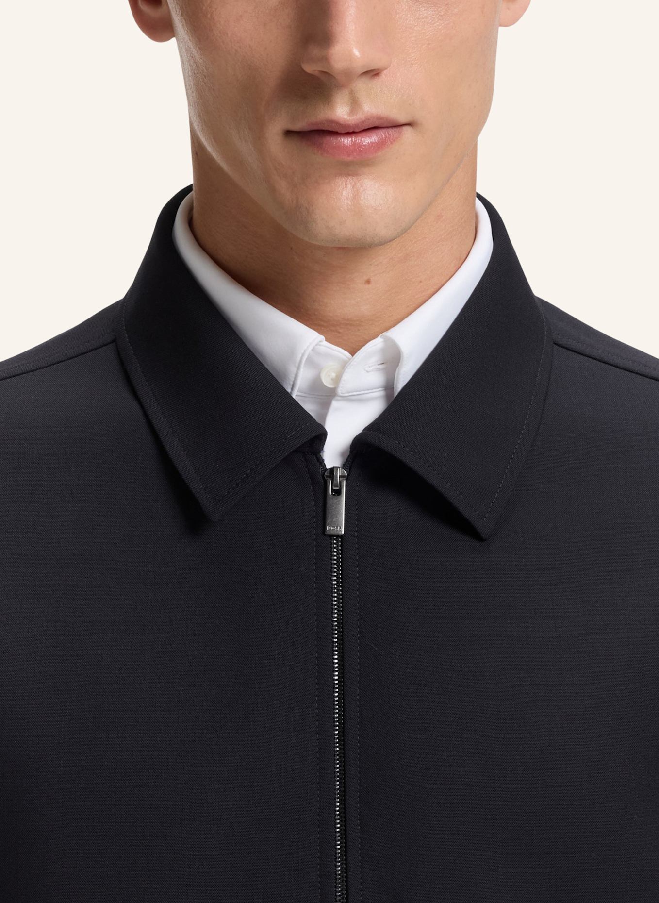 BOSS Blazer P-CARPER-ZIP-263F Relaxed Fit: DUNKELBLAU