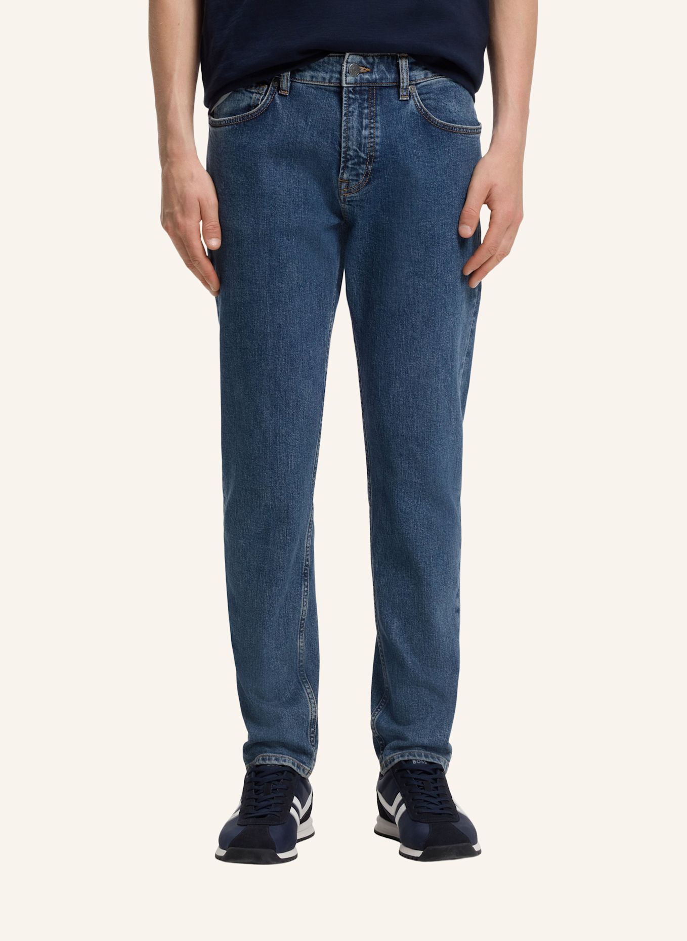 BOSS Jeans ONYX BO Tapered Fit: BLAU