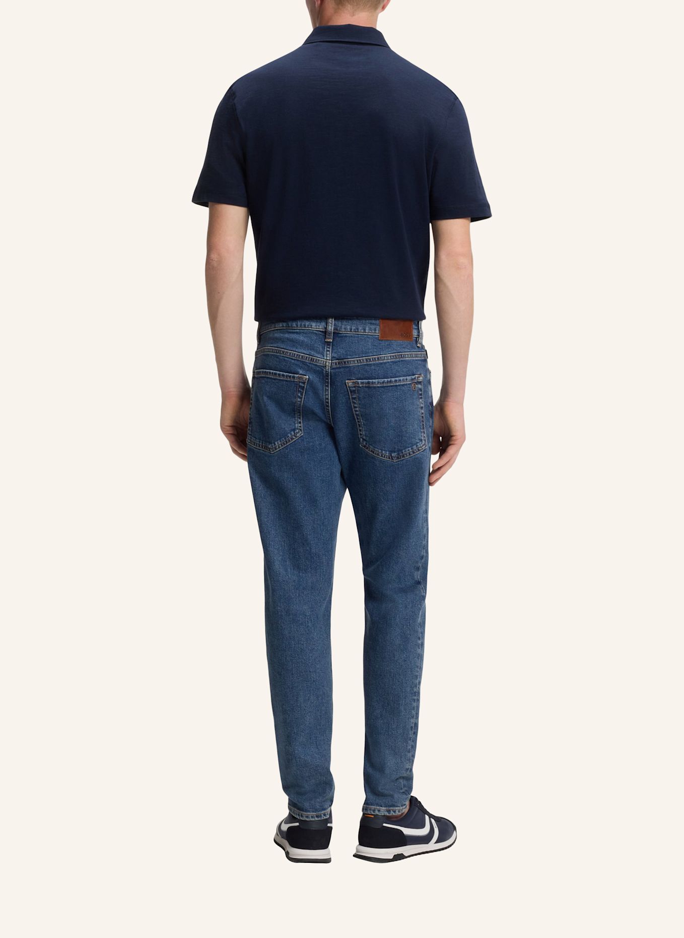 BOSS Jeans ONYX BO Tapered Fit: BLAU