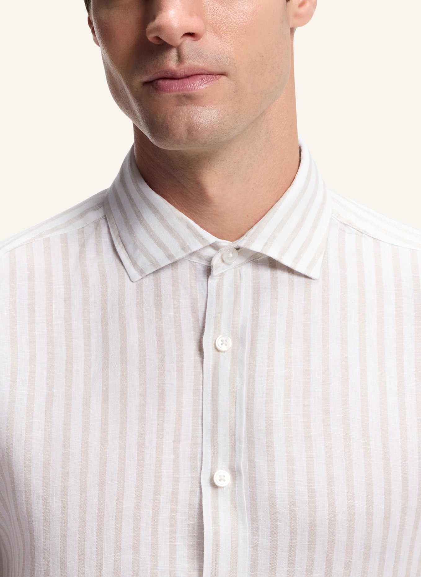 BOSS Casual Hemd C-LIAM-SP-262 Regular Fit: BEIGE