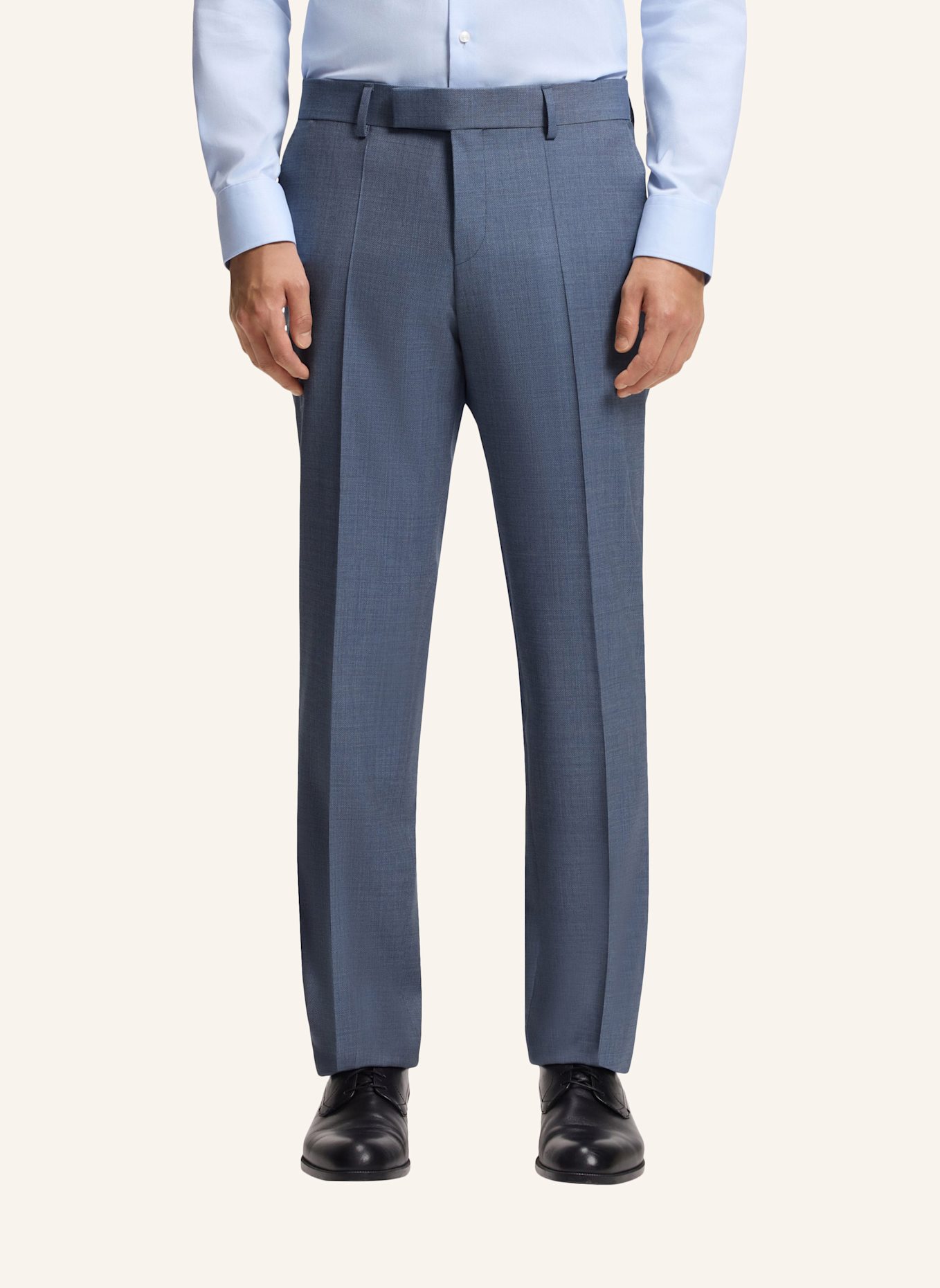 BOSS Business Anzug H-HUGE-2PCS-263 Slim Fit: HELLBLAU