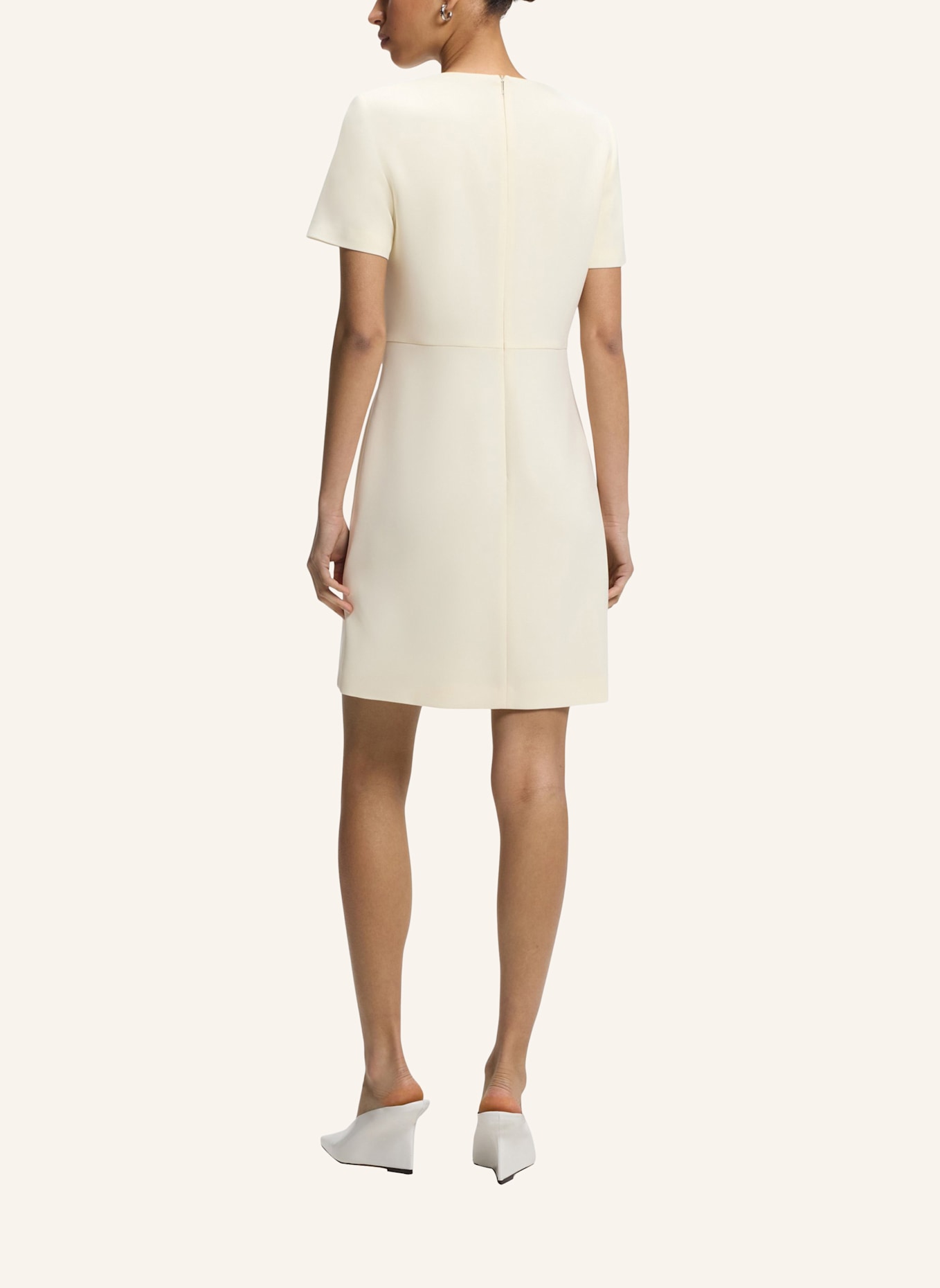 BOSS Business Kleid DINDERAH Regular Fit: BEIGE